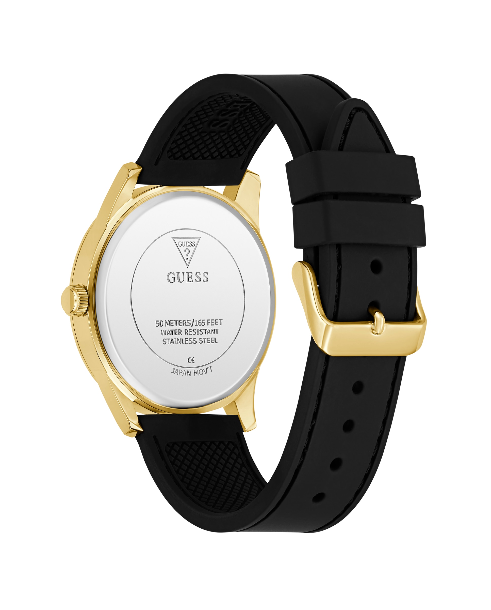 Relógio Clark Gw0957g2 de Silicone e Bracelete em Preto Preto-3