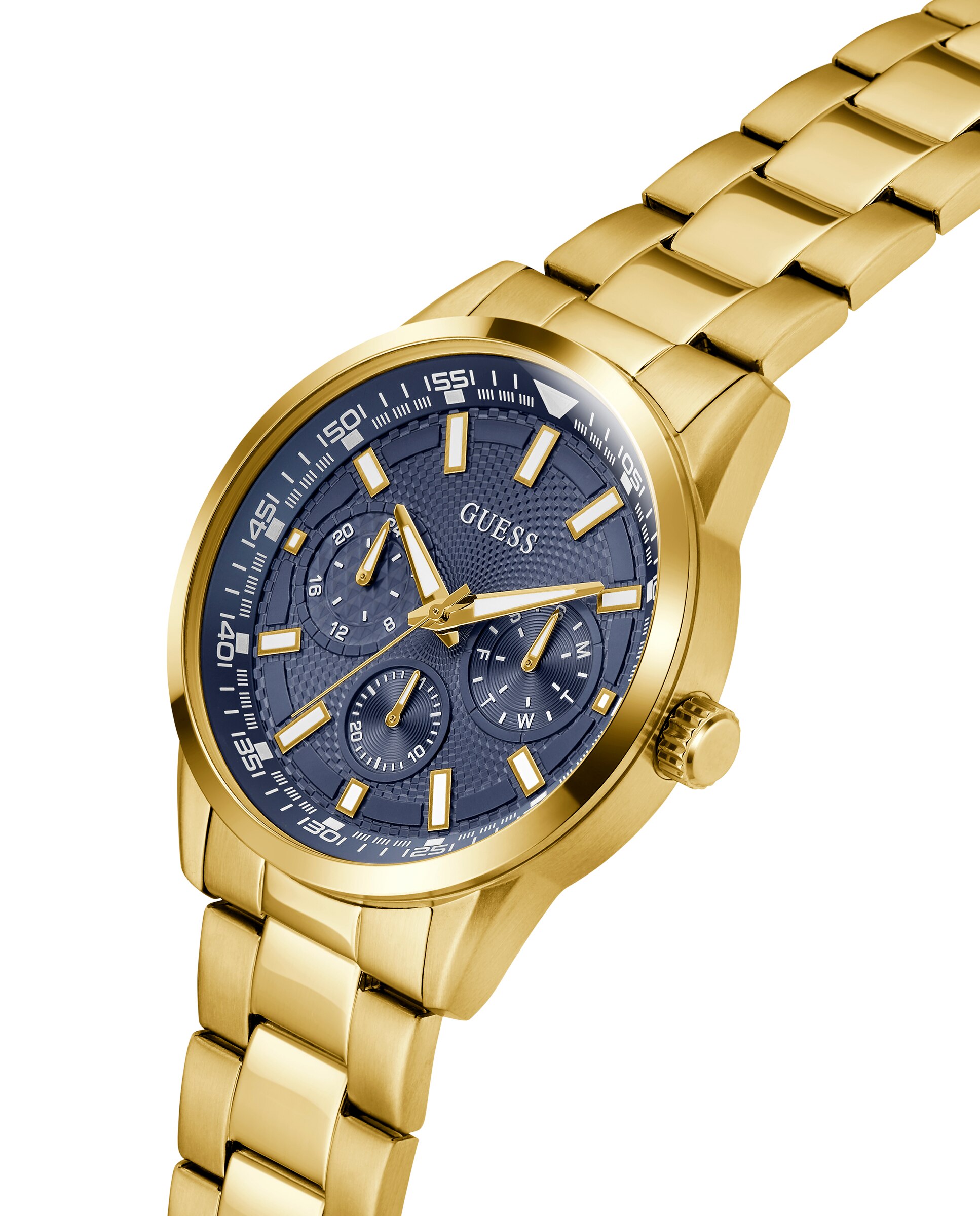 Relógio Trey Gw0963g2 de Aço e Bracelete Dourada Ouro-4