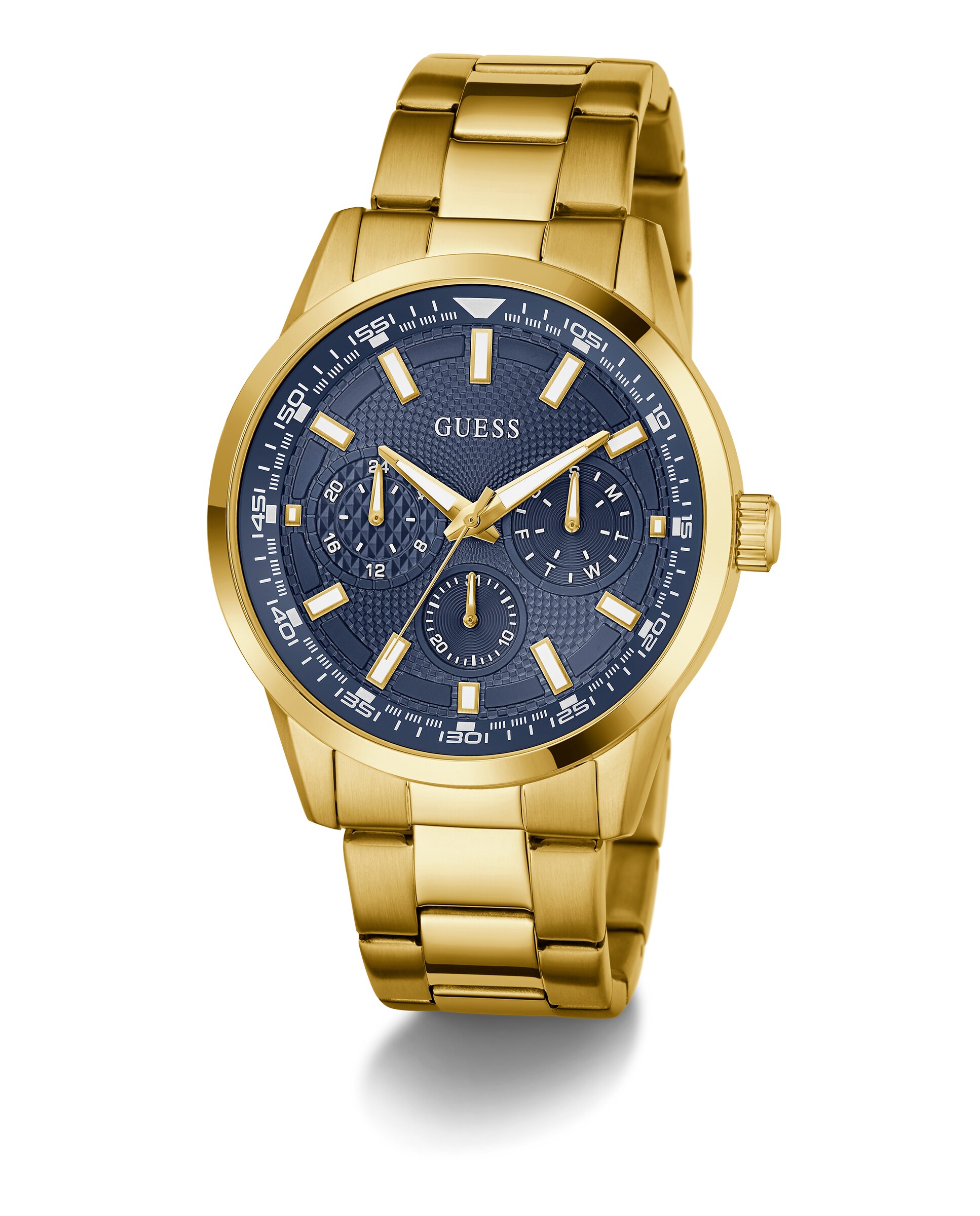 Relógio Trey Gw0963g2 de Aço e Bracelete Dourada Ouro-5