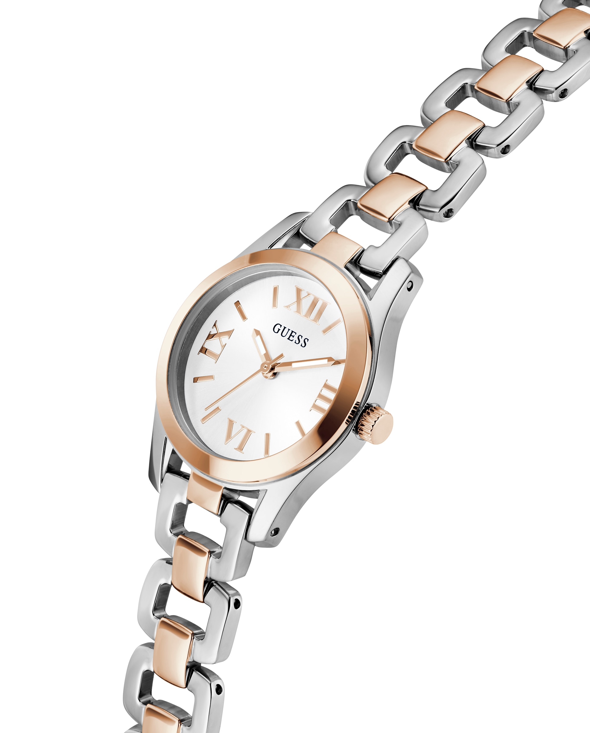 Relógio Veda Gw0927l5 de Aço e Bracelete Bicolor em Ouro Prata-4