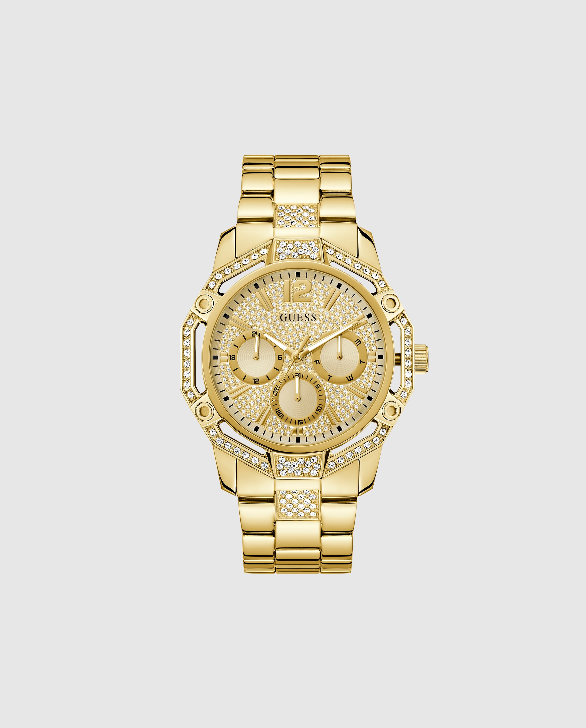 Relógio Regal Gw0990g2 de Aço e Bracelete Dourada Ouro-1