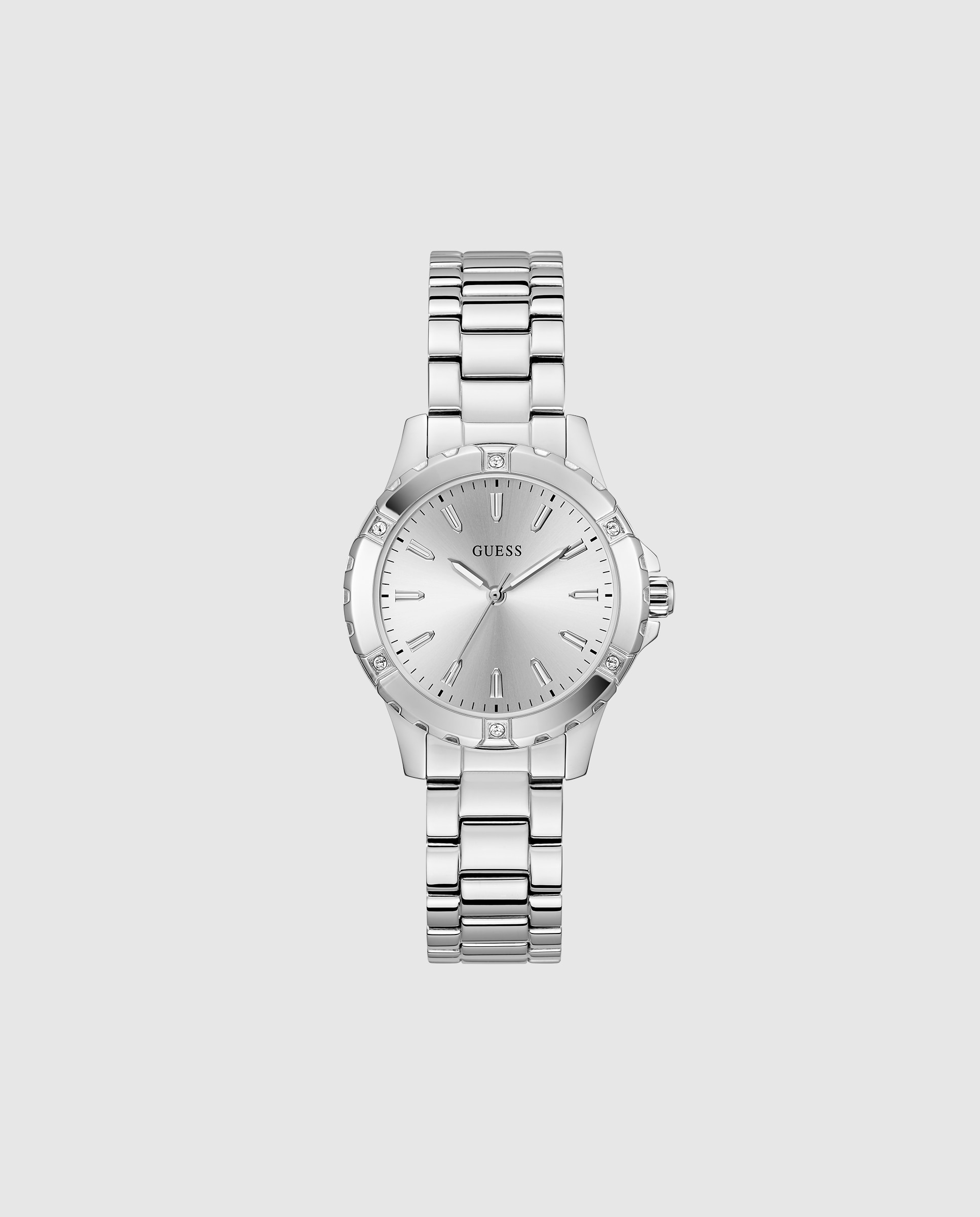 Relógio Mist Gw0948l6 de Aço e Bracelete Prateada/cinza Prata-1