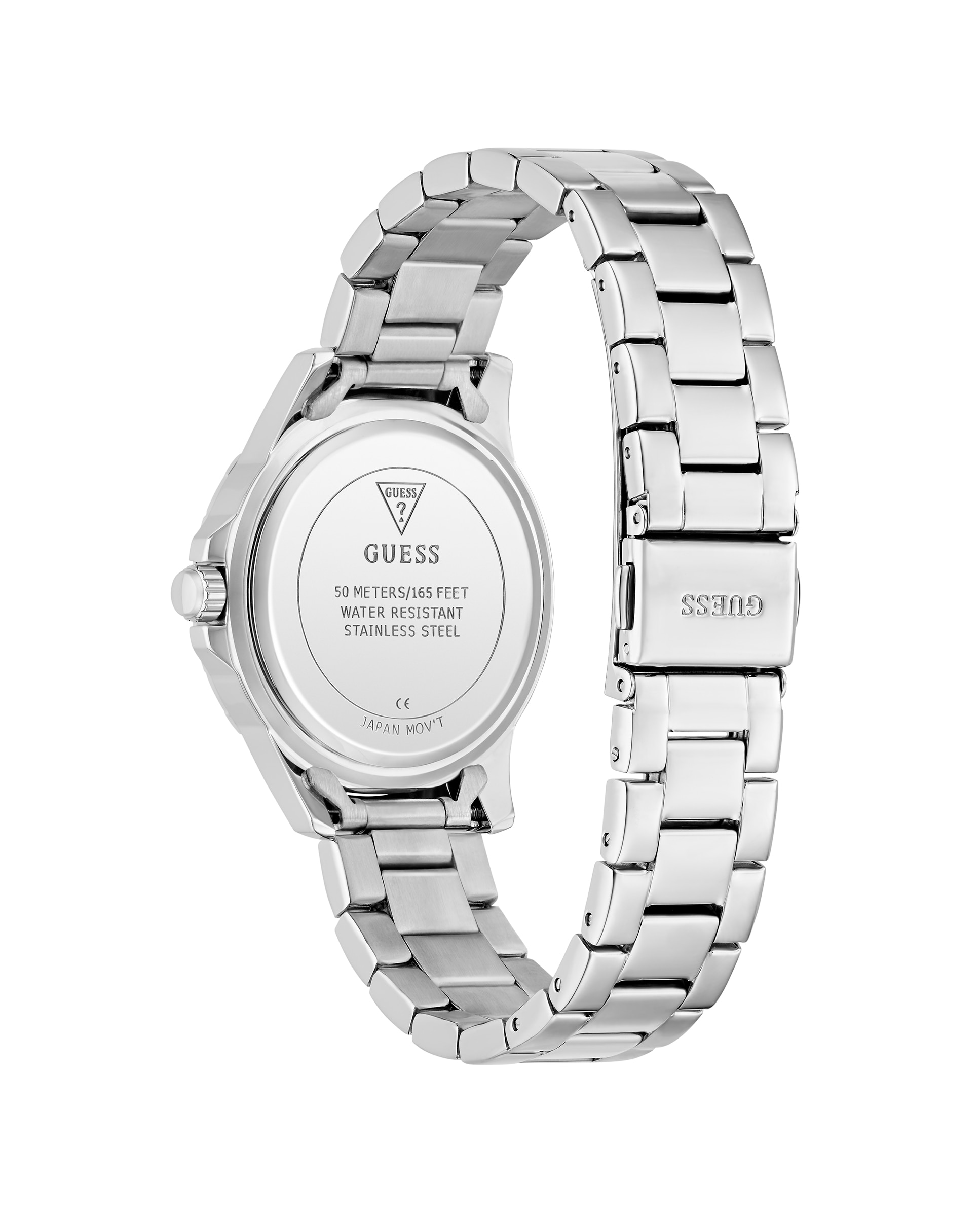 Relógio Mist Gw0948l6 de Aço e Bracelete Prateada/cinza Prata-3