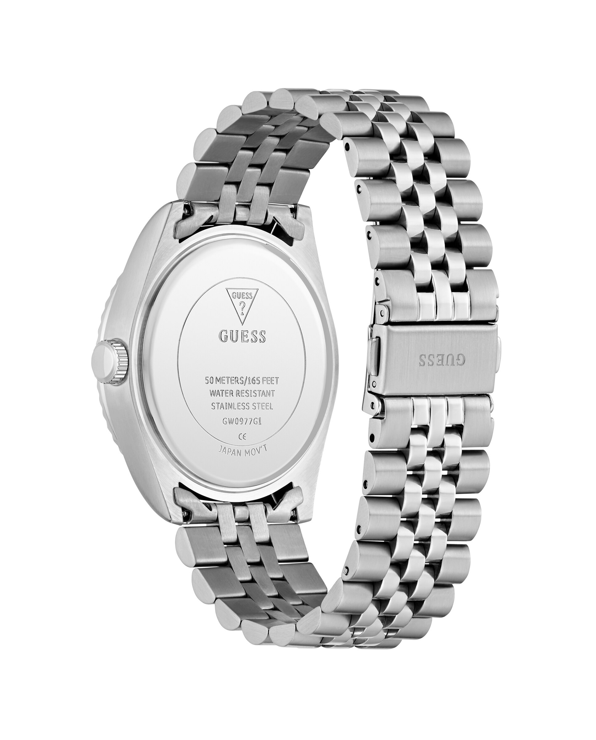 Relógio Jaden Gw0977g1 de Aço e Bracelete Prateada/cinza Prata-3