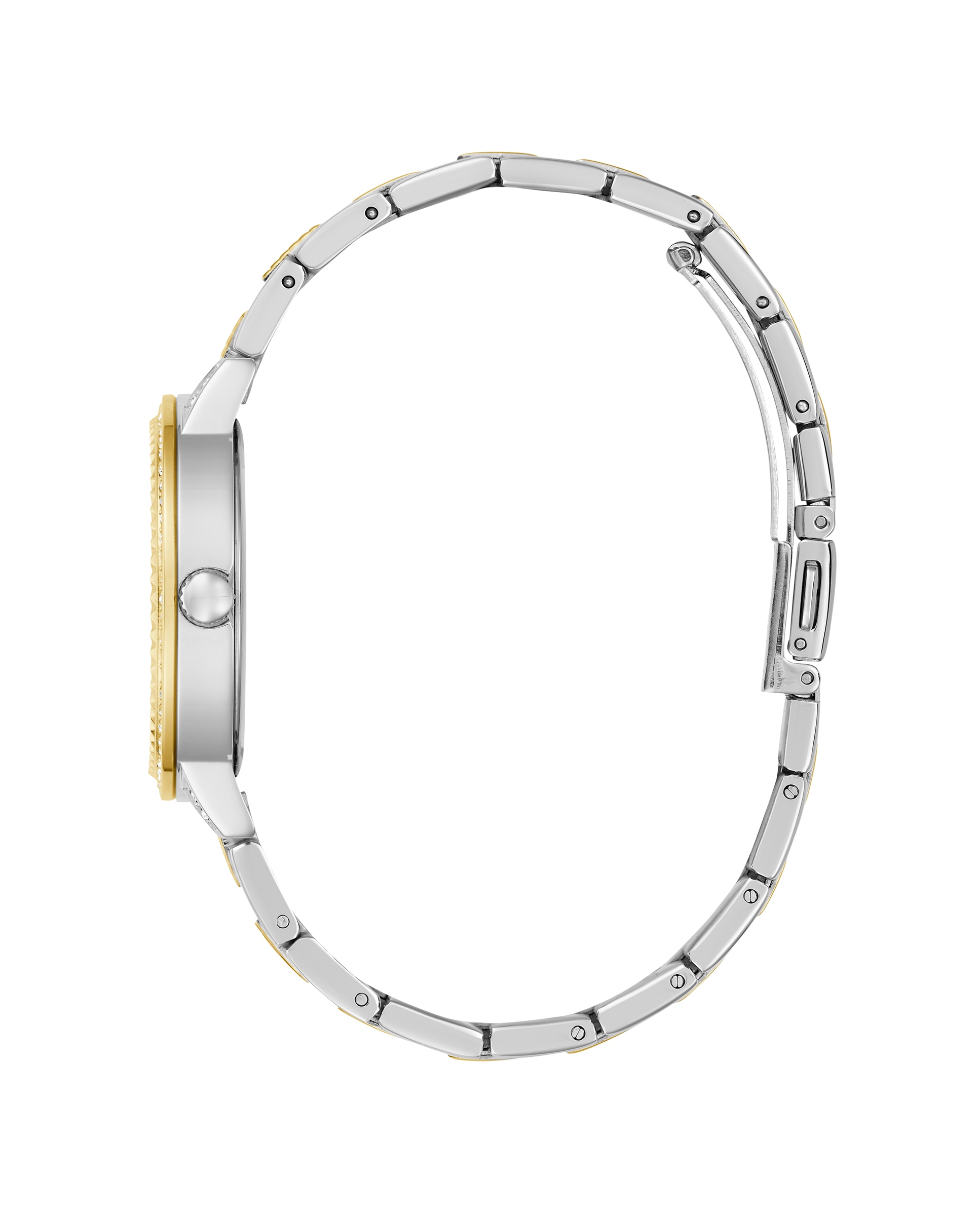 Relógio G Lace Gw0944l3 de Aço e Bracelete Bicolor em Ouro Prata-2