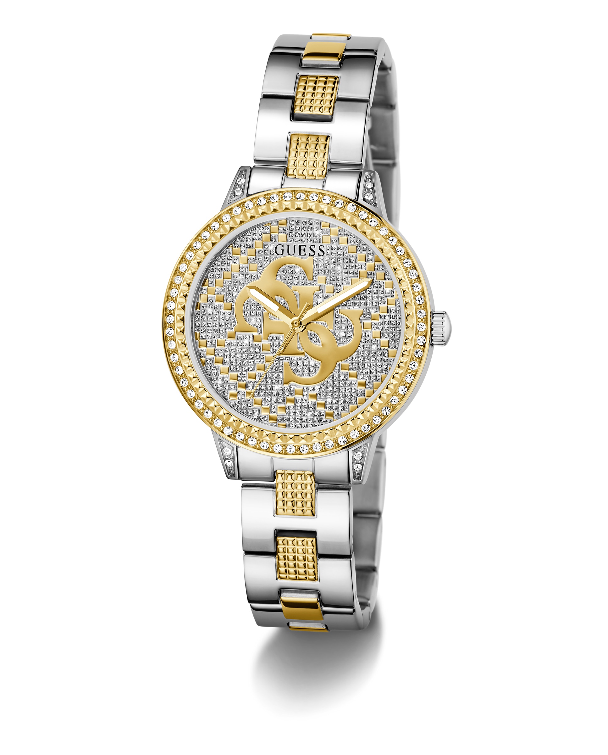 Relógio G Lace Gw0944l3 de Aço e Bracelete Bicolor em Ouro Prata-5