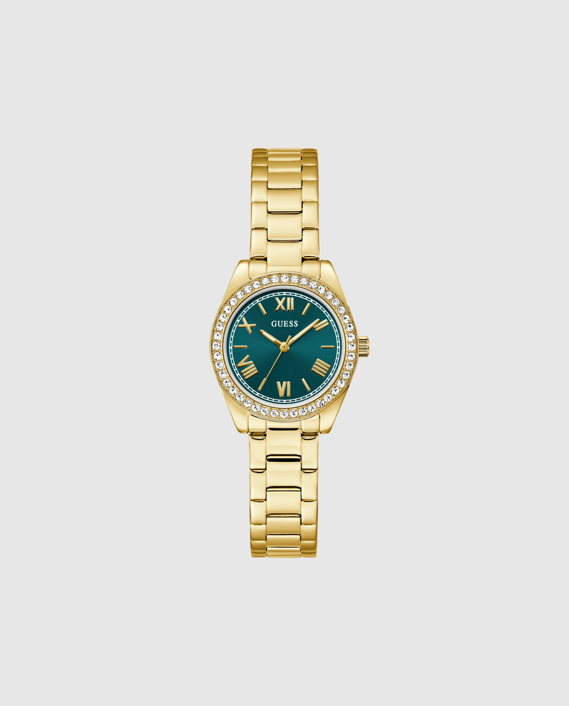 Relógio Mini Luna Gw0841l9 de Aço e Bracelete Dourada Ouro-1