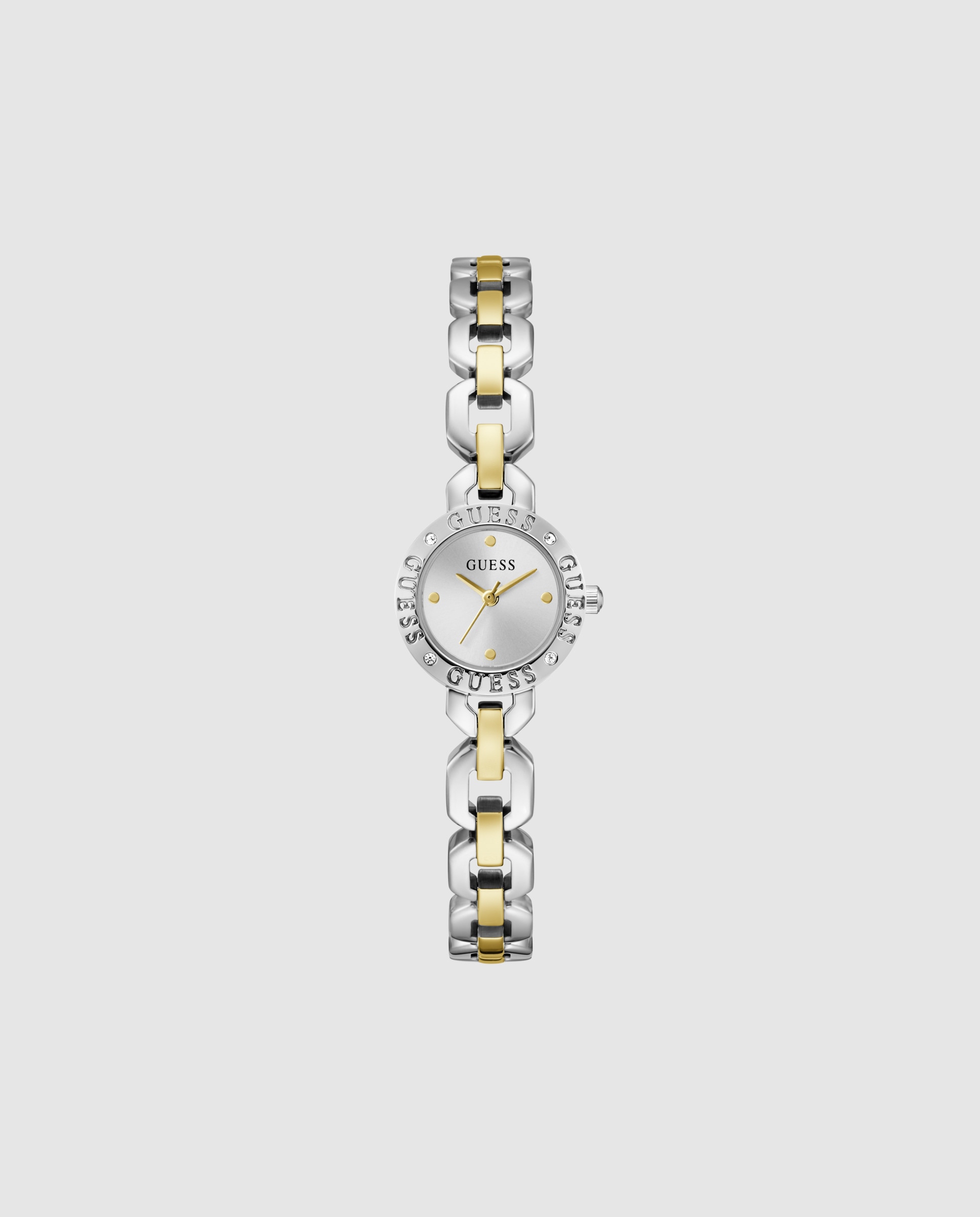 Relógio de Mulher Siren Gw1019l3 de Aço e Bracelete Bicolor Ouro Prata-1