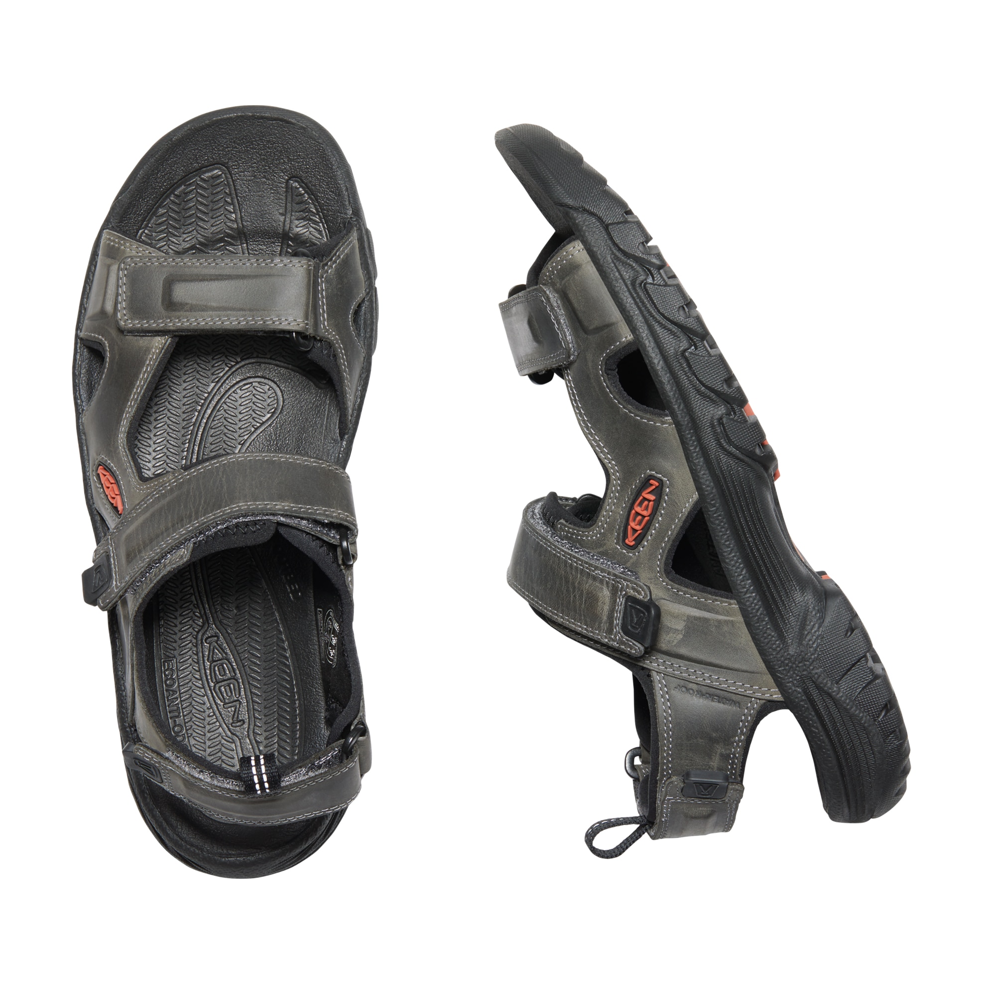 Sandálias de Montanha Targhee Iii Open Toe Keen Cinzento-3