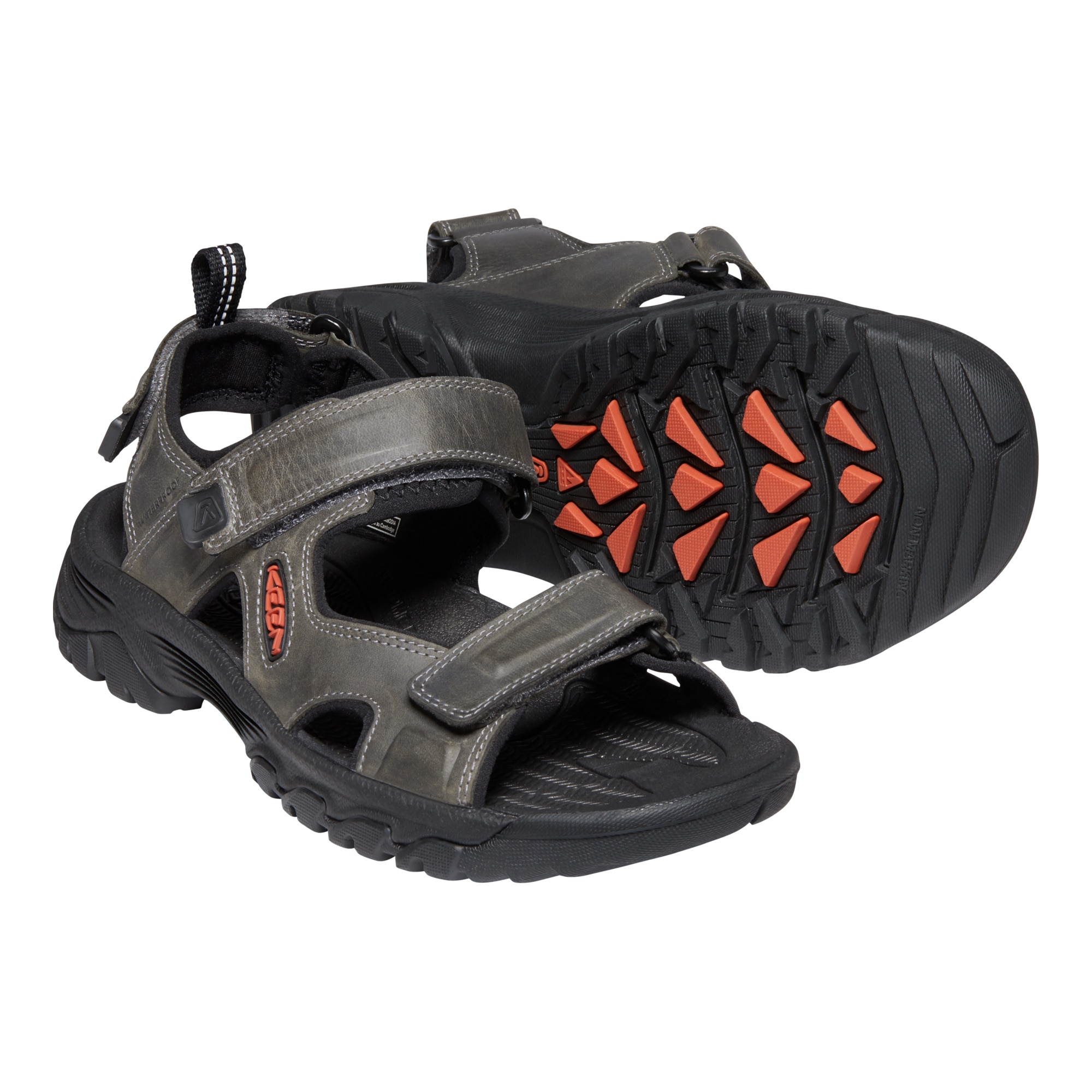 Sandálias de Montanha Targhee Iii Open Toe Keen Cinzento-4