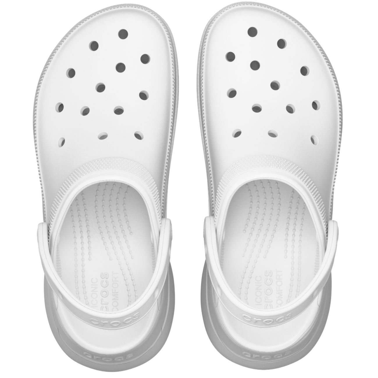 Socas Classic Crocs Crocs Branco-3