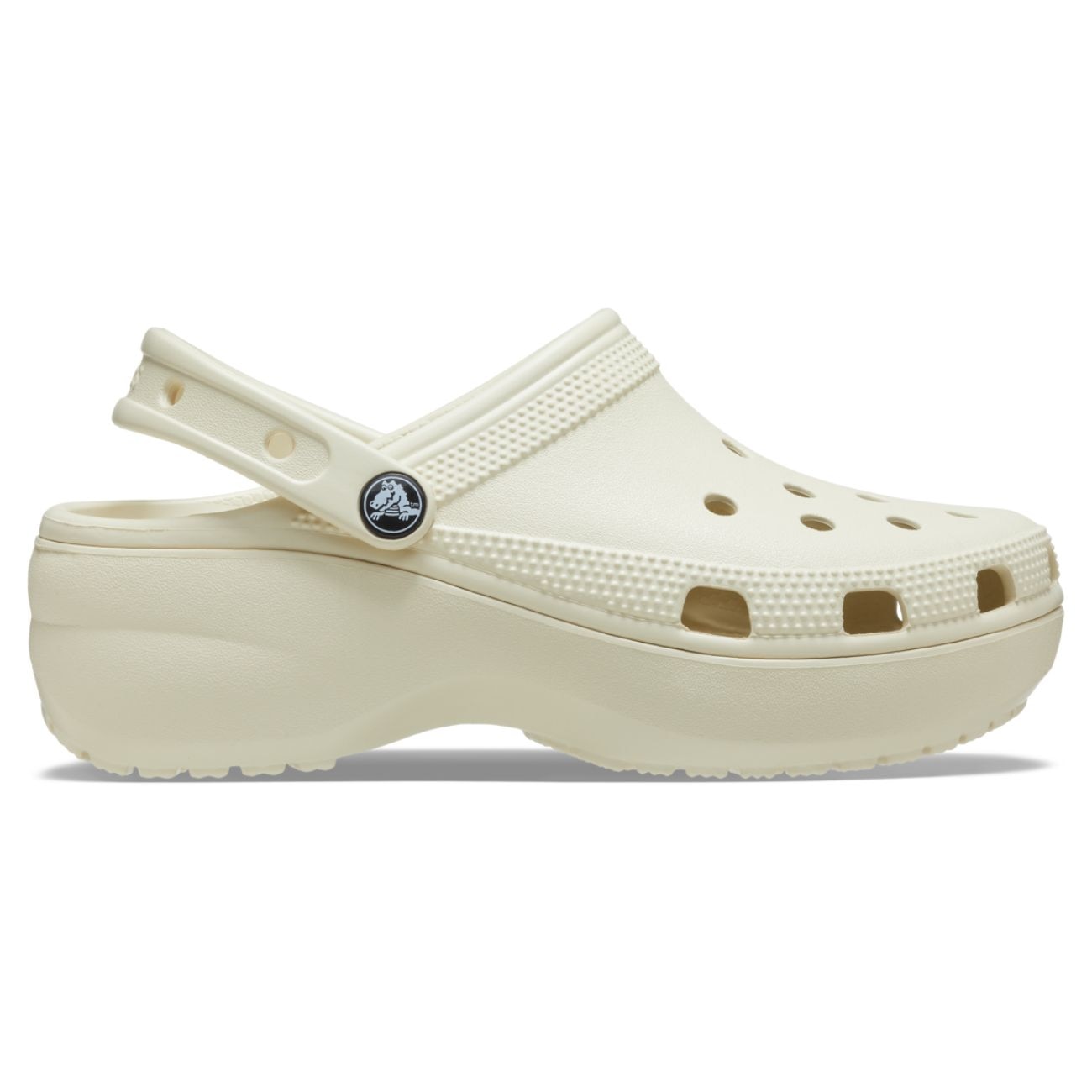 Socas Classic Platform Clog Crocs Natural-1