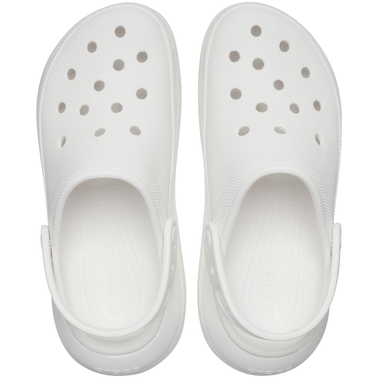 Socas Classic Crush Clog Crocs Branco-3