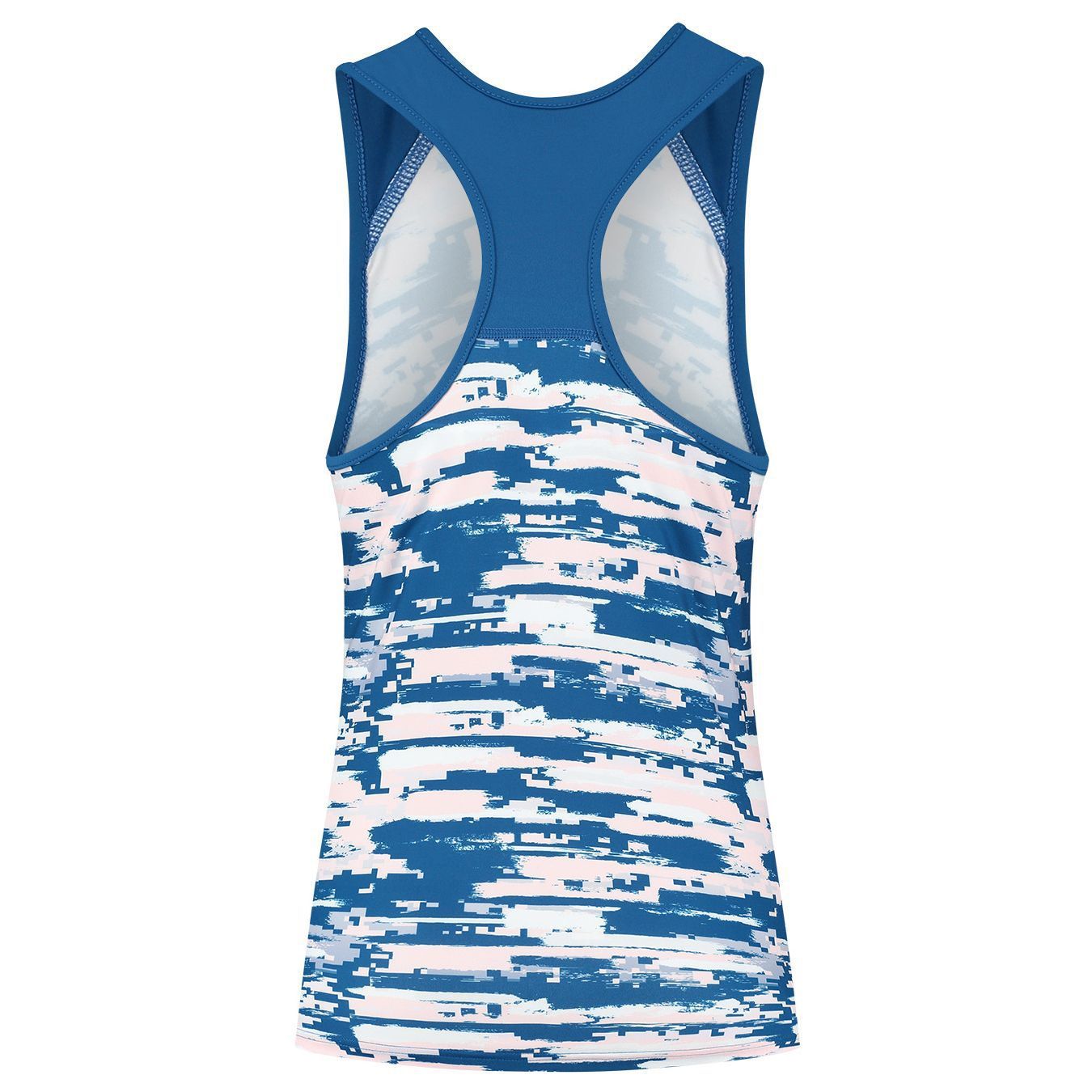 T-shirt de Tênis e Padel HYPERCOURT STRIPE K-Swiss Azul-2