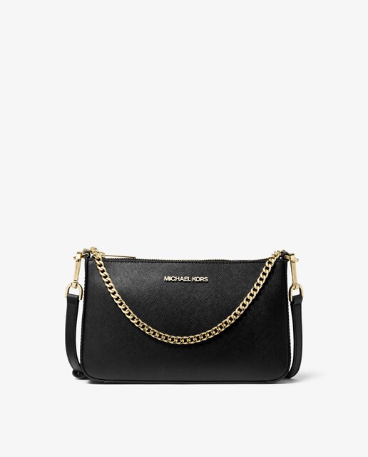 Imagem 0 de Mala a Tiracolo Jet Set Média de Pele Saffiano