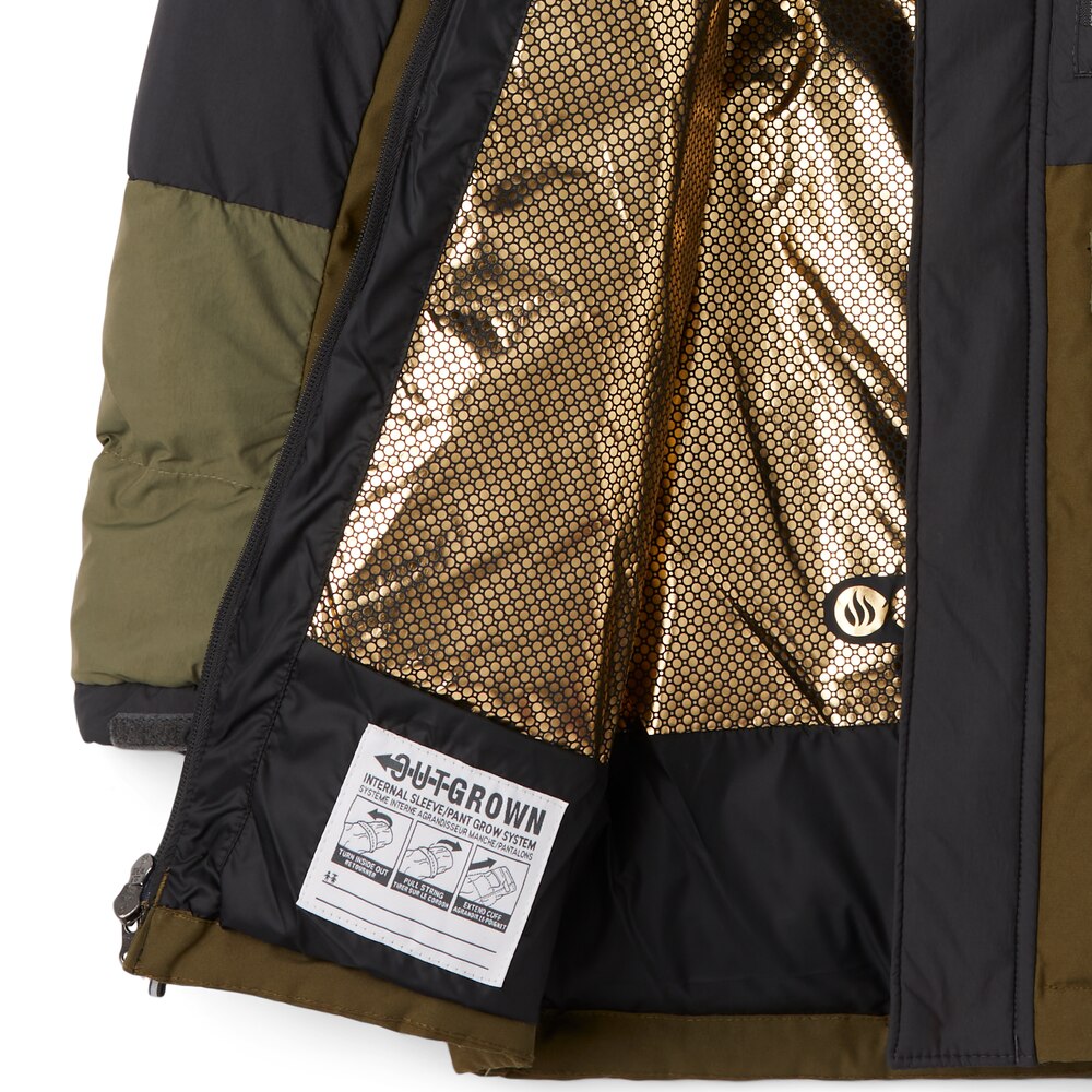 Parka infantil Marquam Peak Fusion Verde-escuro-2