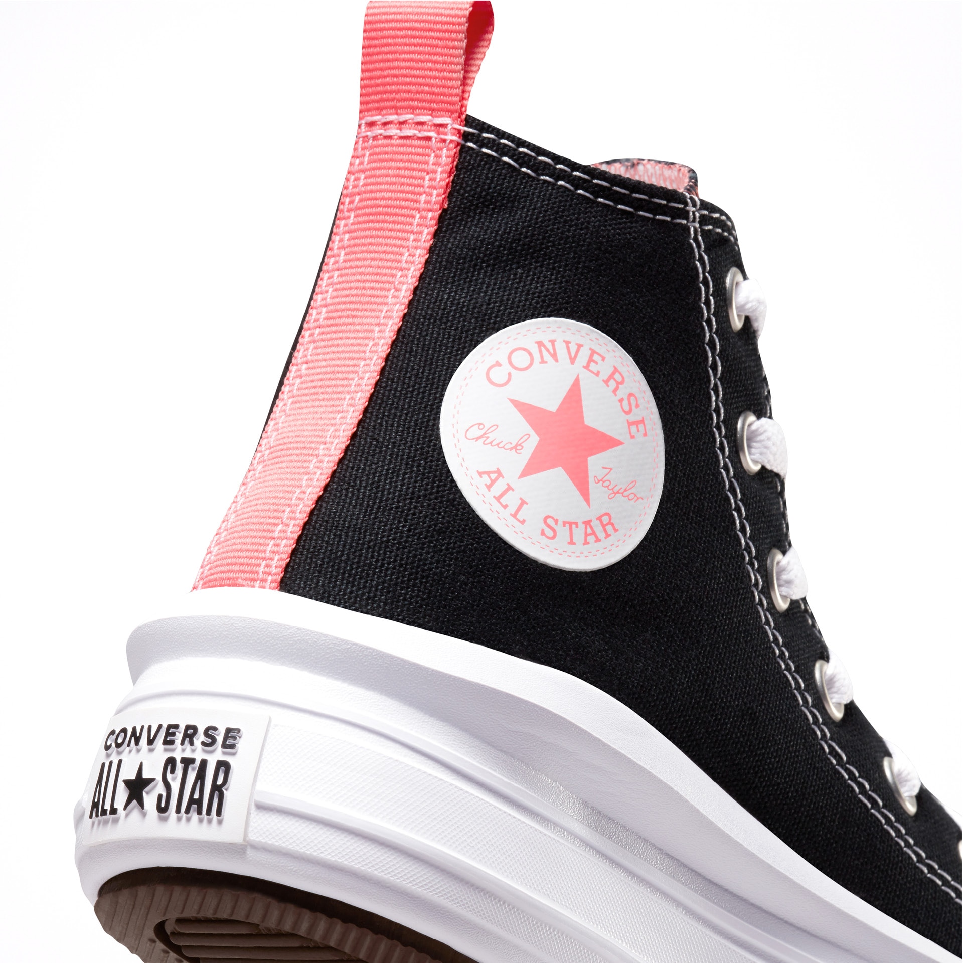 Sapatilhas Casual Infantil Chuck Taylor All Star Move Converse Preto-2
