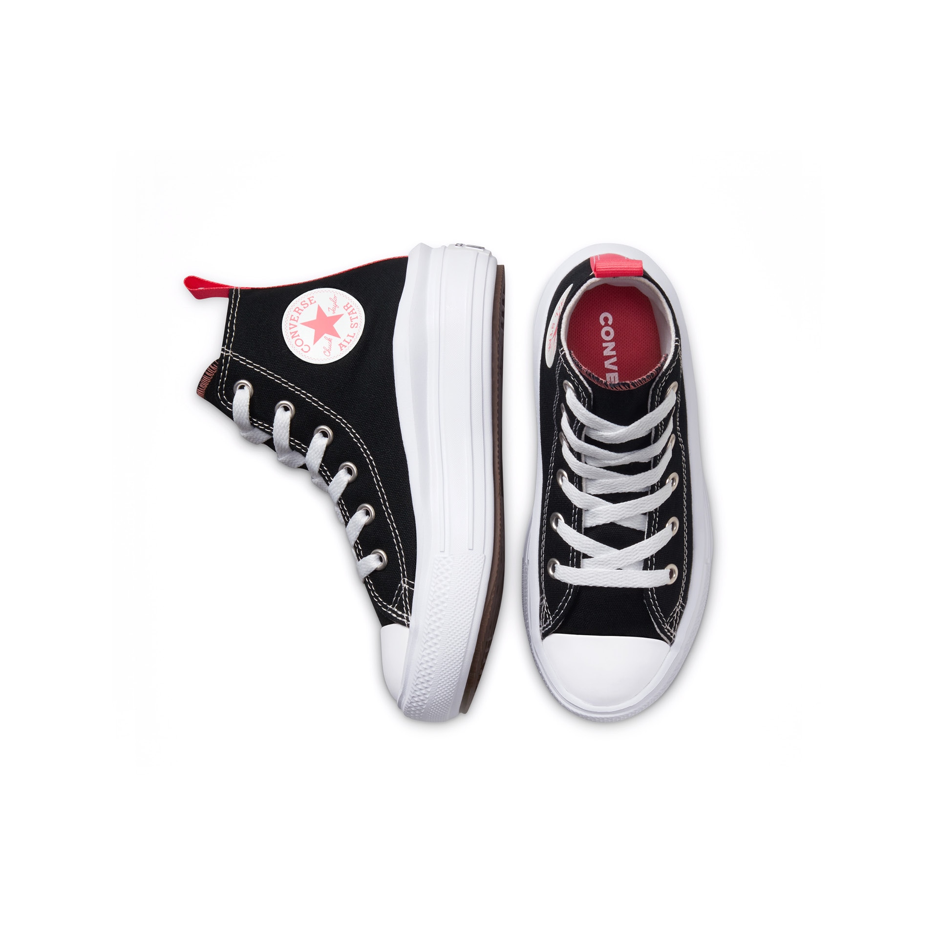 Sapatilhas Casual Infantil Chuck Taylor All Star Move Converse Preto-3