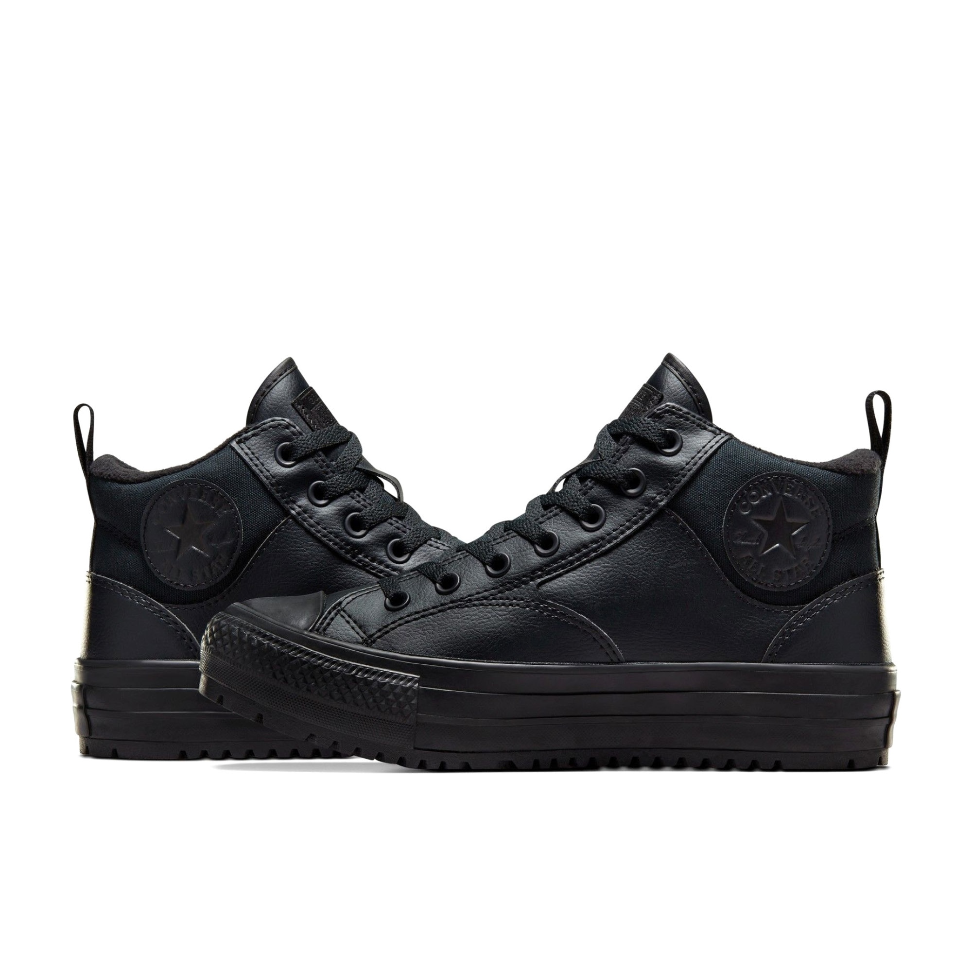 Sapatilhas Casual Unissexo Ctas Malden Street Boot Counter Climate Pele Converse Preto-2