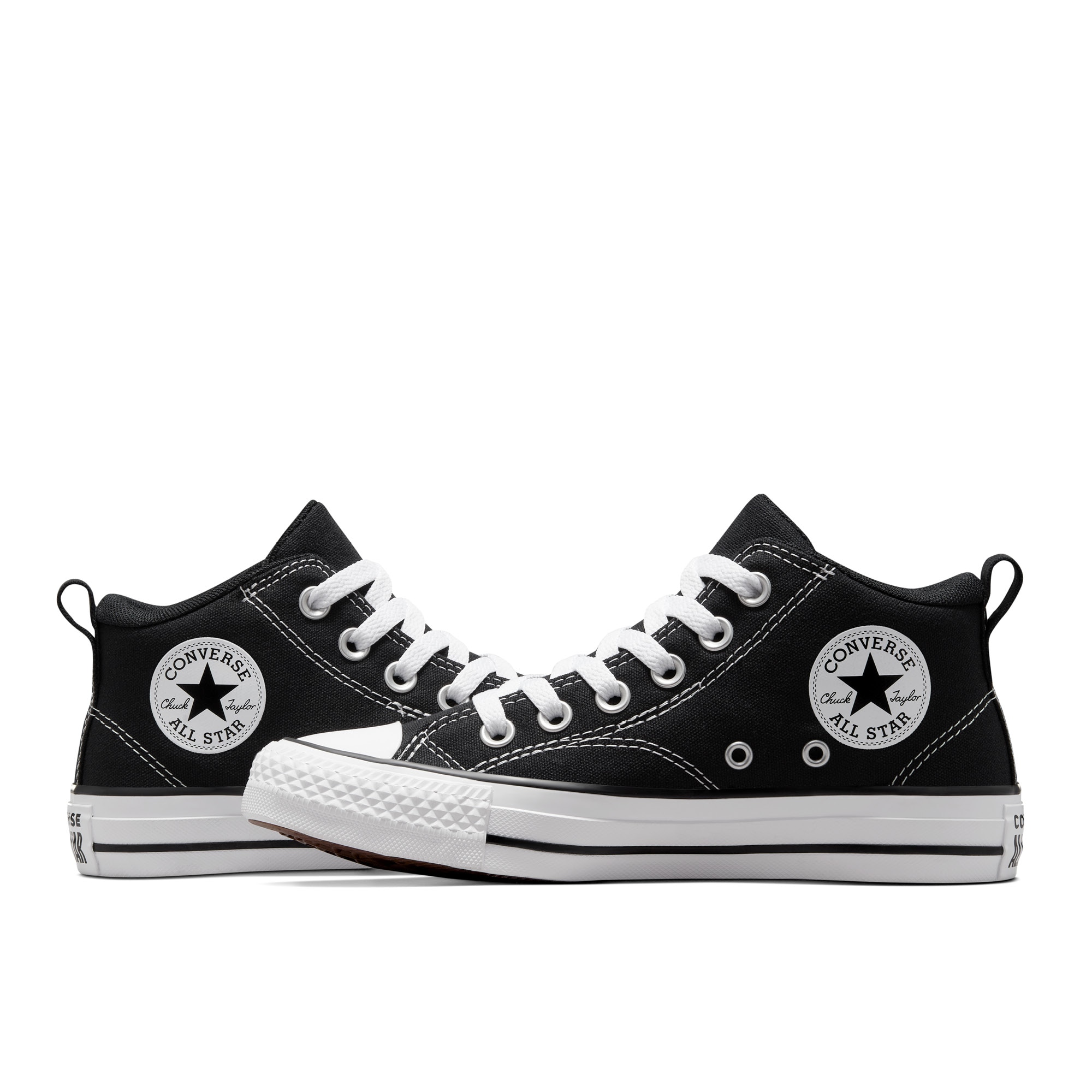 Sapatilhas Casual Infantil Ctas Malden Street Converse Preto-7