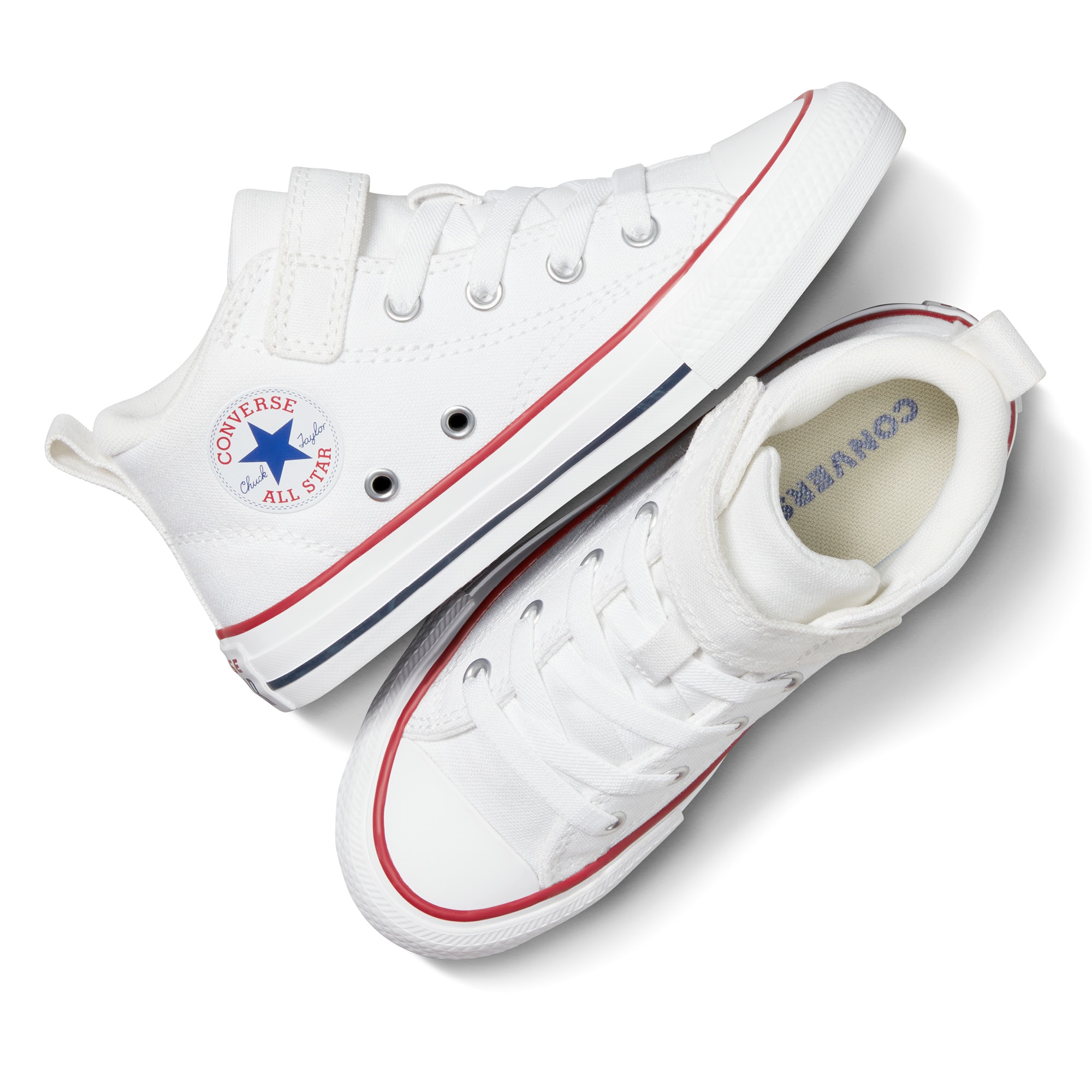Sapatilhas Casual Infantil Ctas Malden Street 1v Converse Branco-4