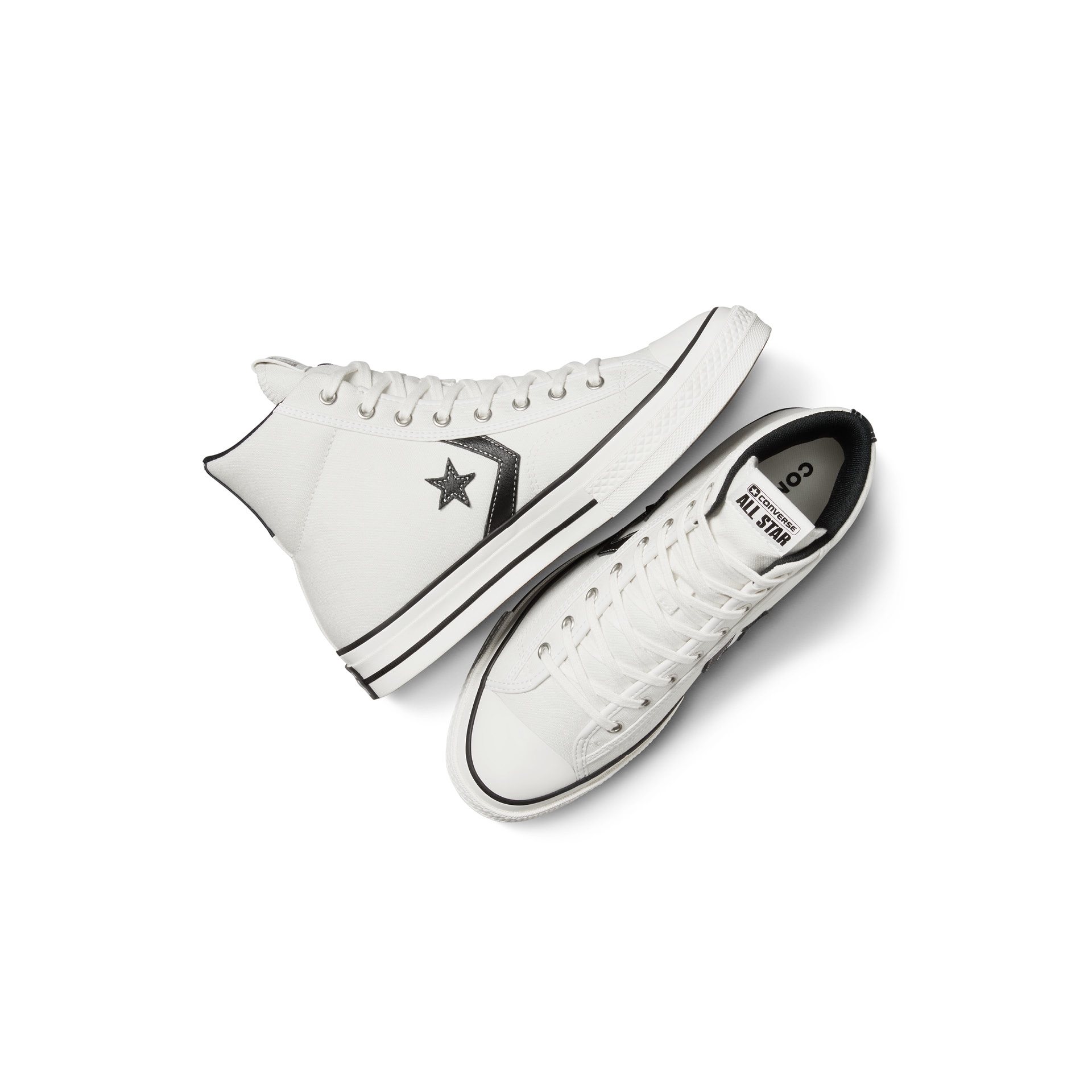 Sapatilhas Casual Unissexo Star Player 76 HI Converse Branco-2
