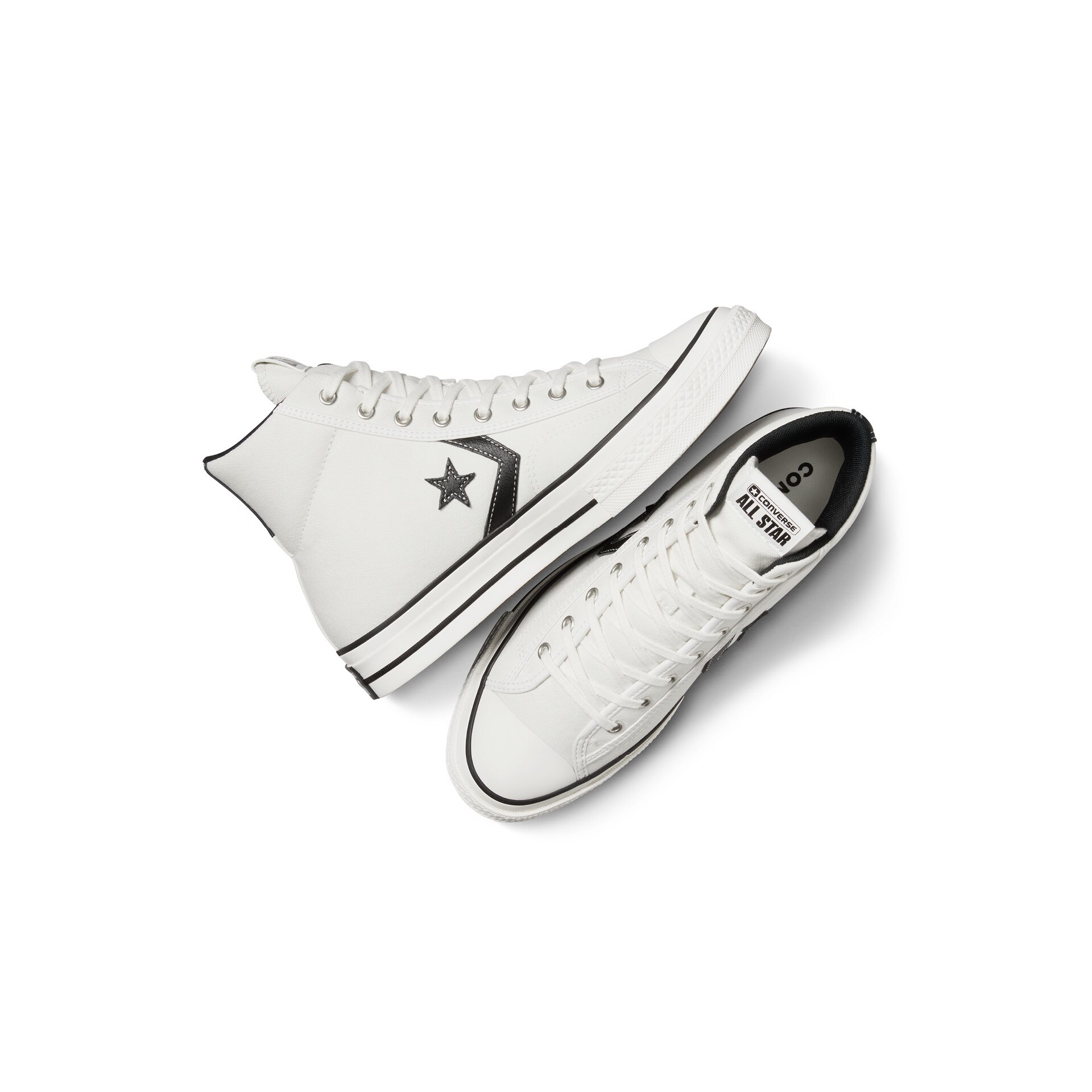 Sapatilhas Casual Unissexo Star Player 76 HI Converse Branco-2