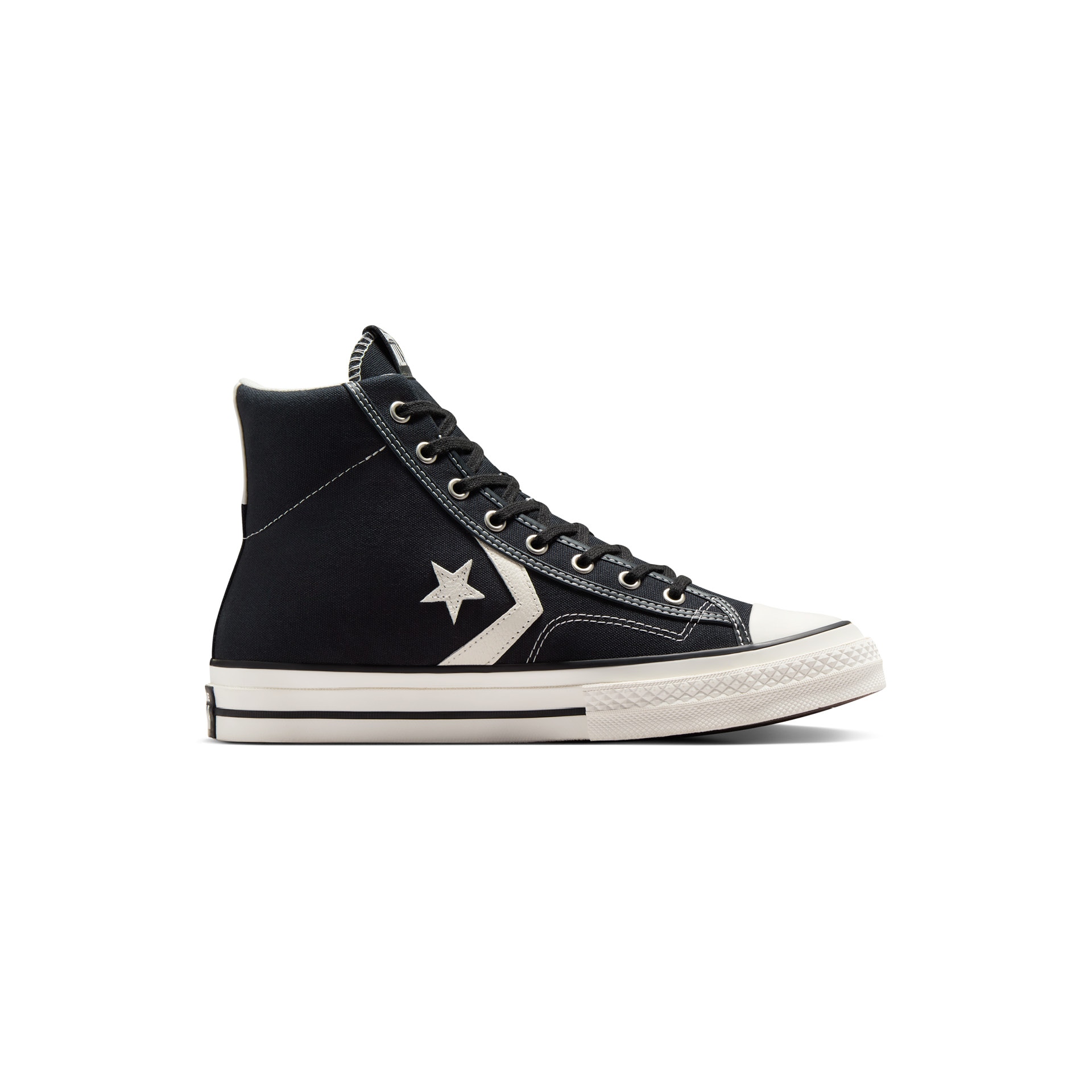 Sapatilhas Casual Unissexo Star Player 76 HI Converse Preto-1
