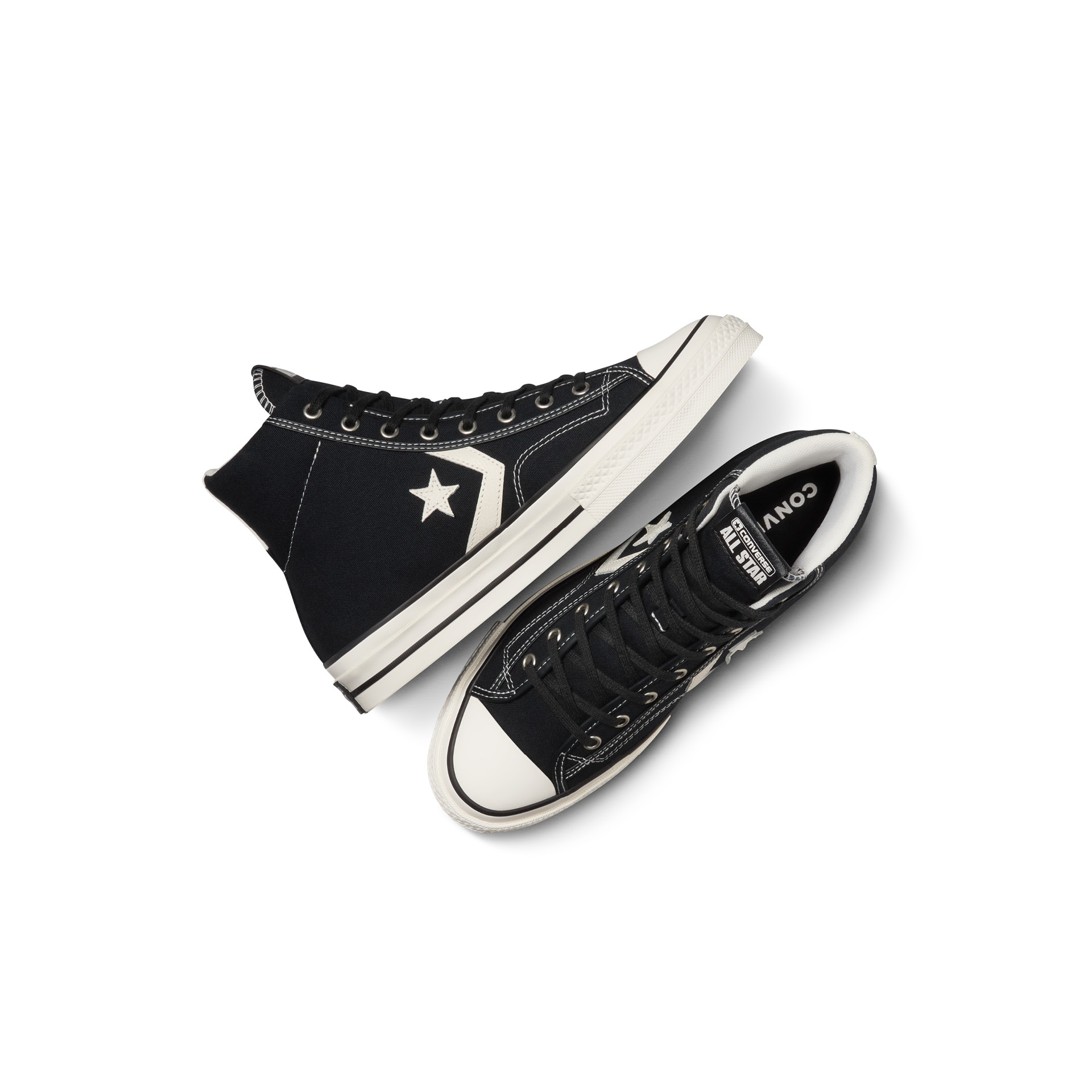 Sapatilhas Casual Unissexo Star Player 76 HI Converse Preto-2