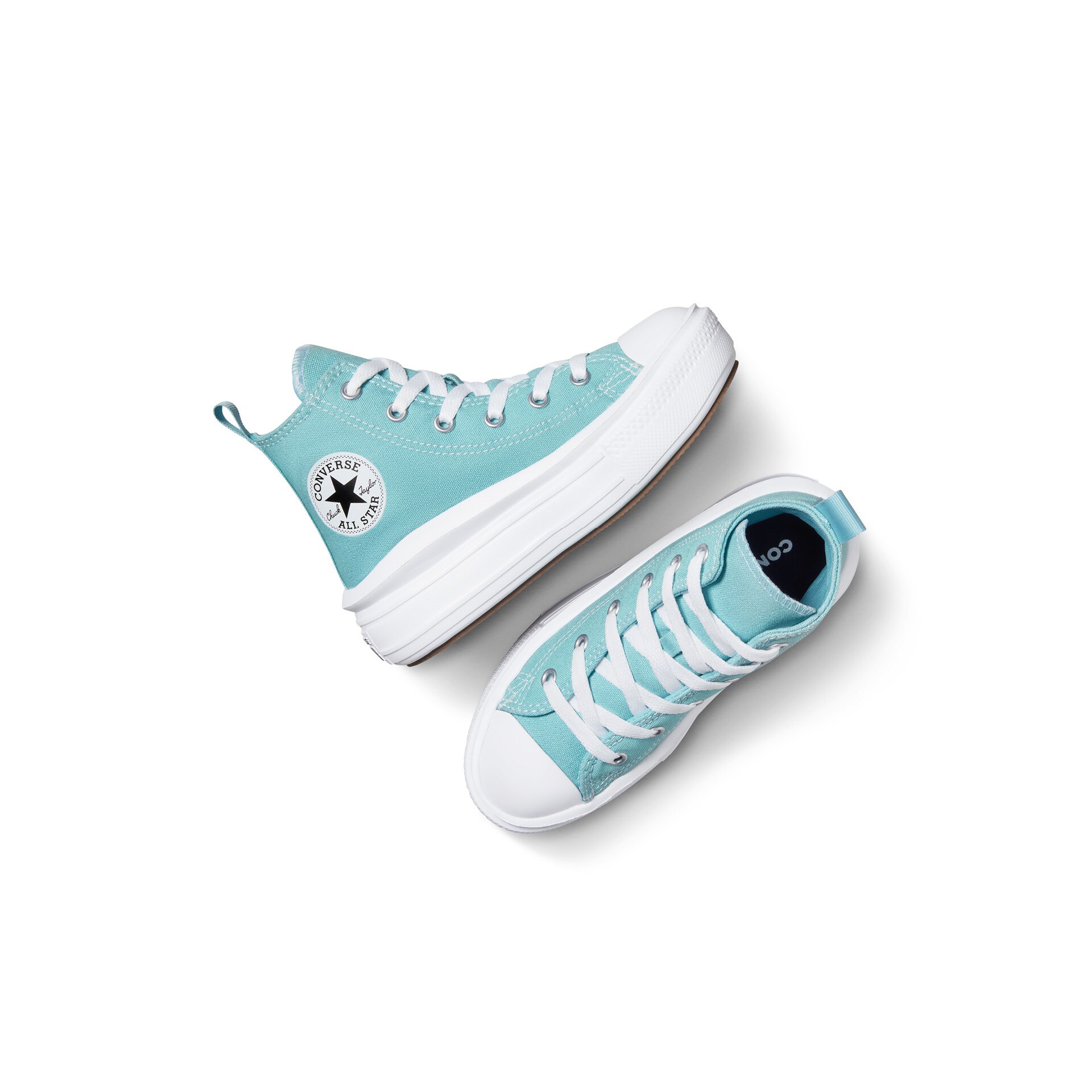 Sapatilhas Casual Infantil Chuck Taylor All Move Seasonal Colors Converse Água-marinha-2