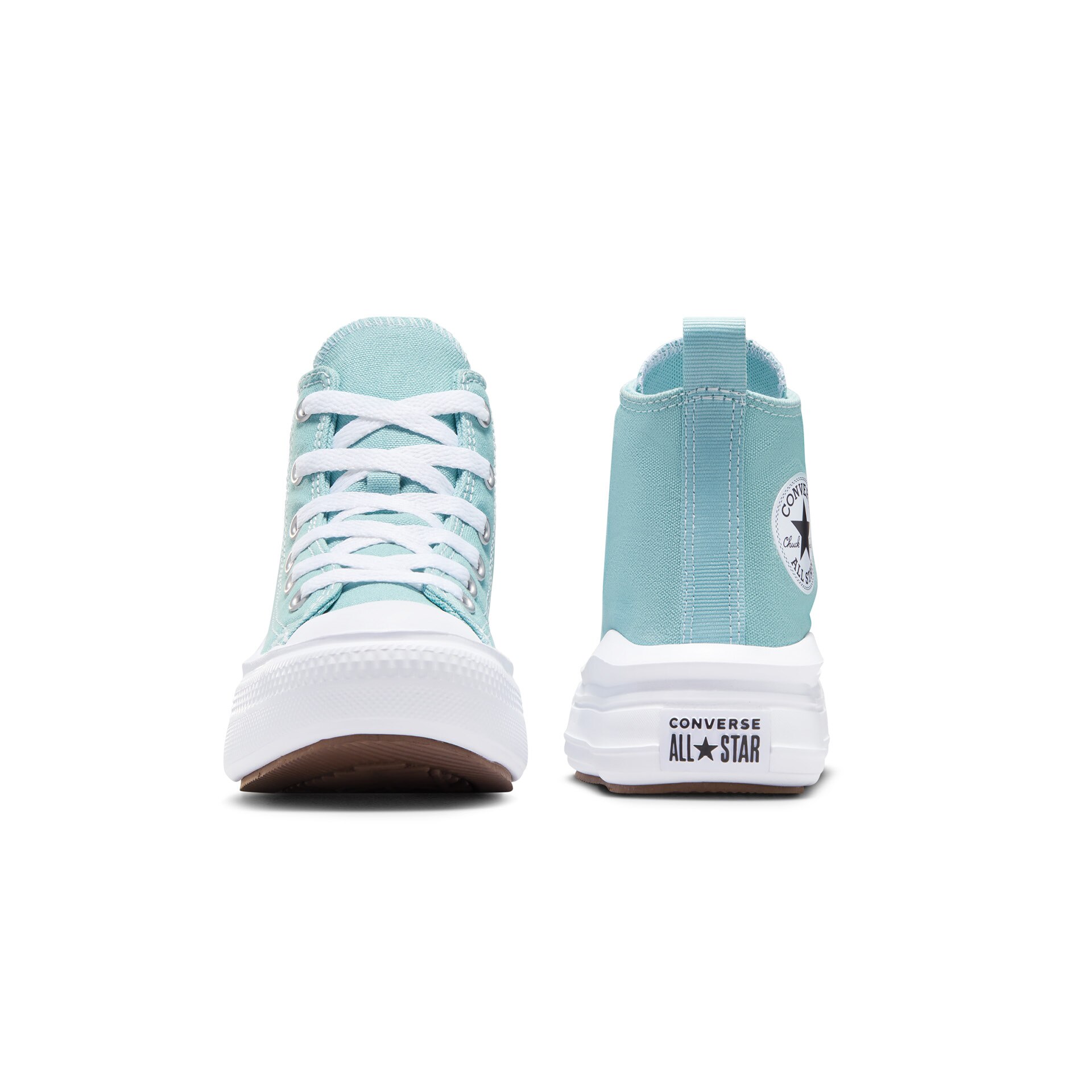 Sapatilhas Casual Infantil Chuck Taylor All Move Seasonal Colors Converse Água-marinha-3
