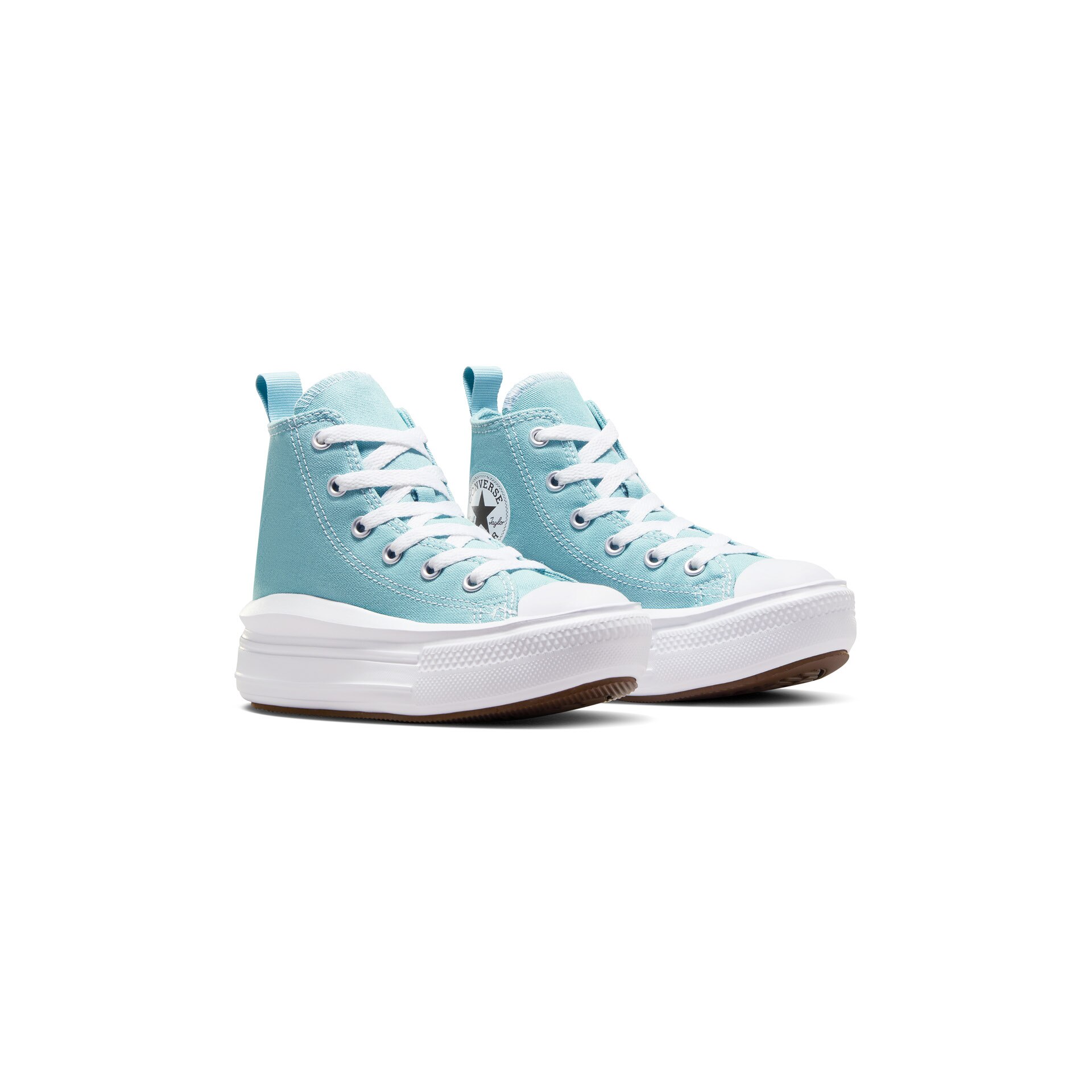 Sapatilhas Casual Infantil Chuck Taylor All Move Seasonal Colors Converse Água-marinha-4