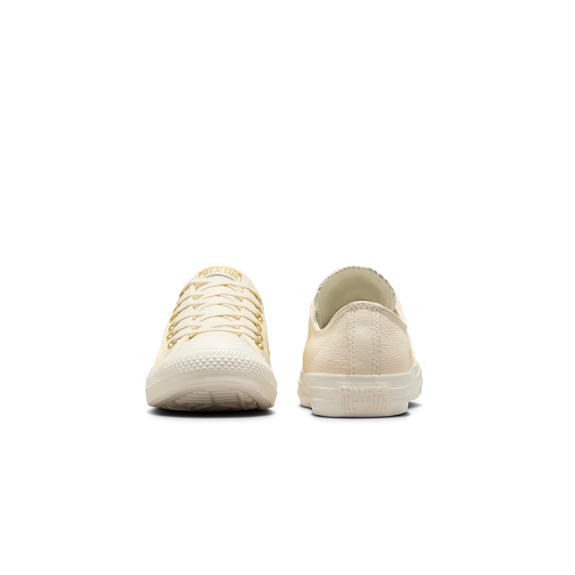 Sapatilhas Casual Chuck Taylor All Star Gold Mono Leather Converse Marfim-4