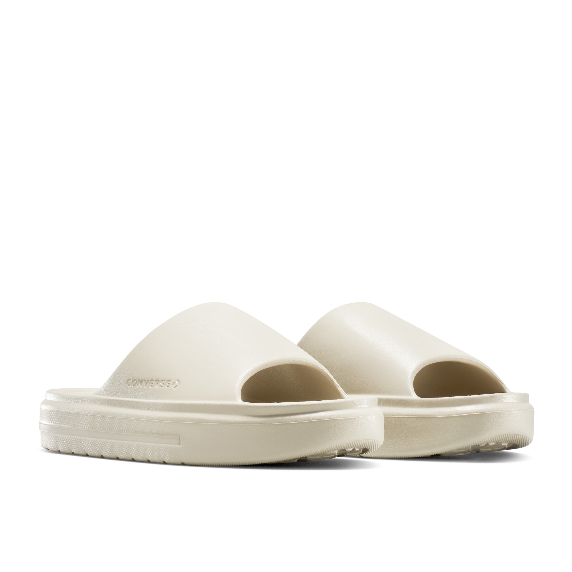 Chinelos Casual Essential Slide Converse Branco-marfim-5