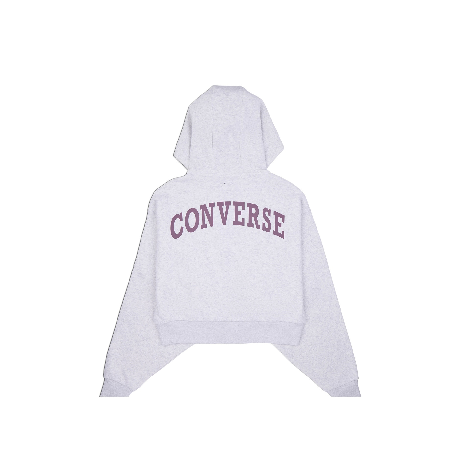Retro Full-zip Hoodie Converse Cinzento-2