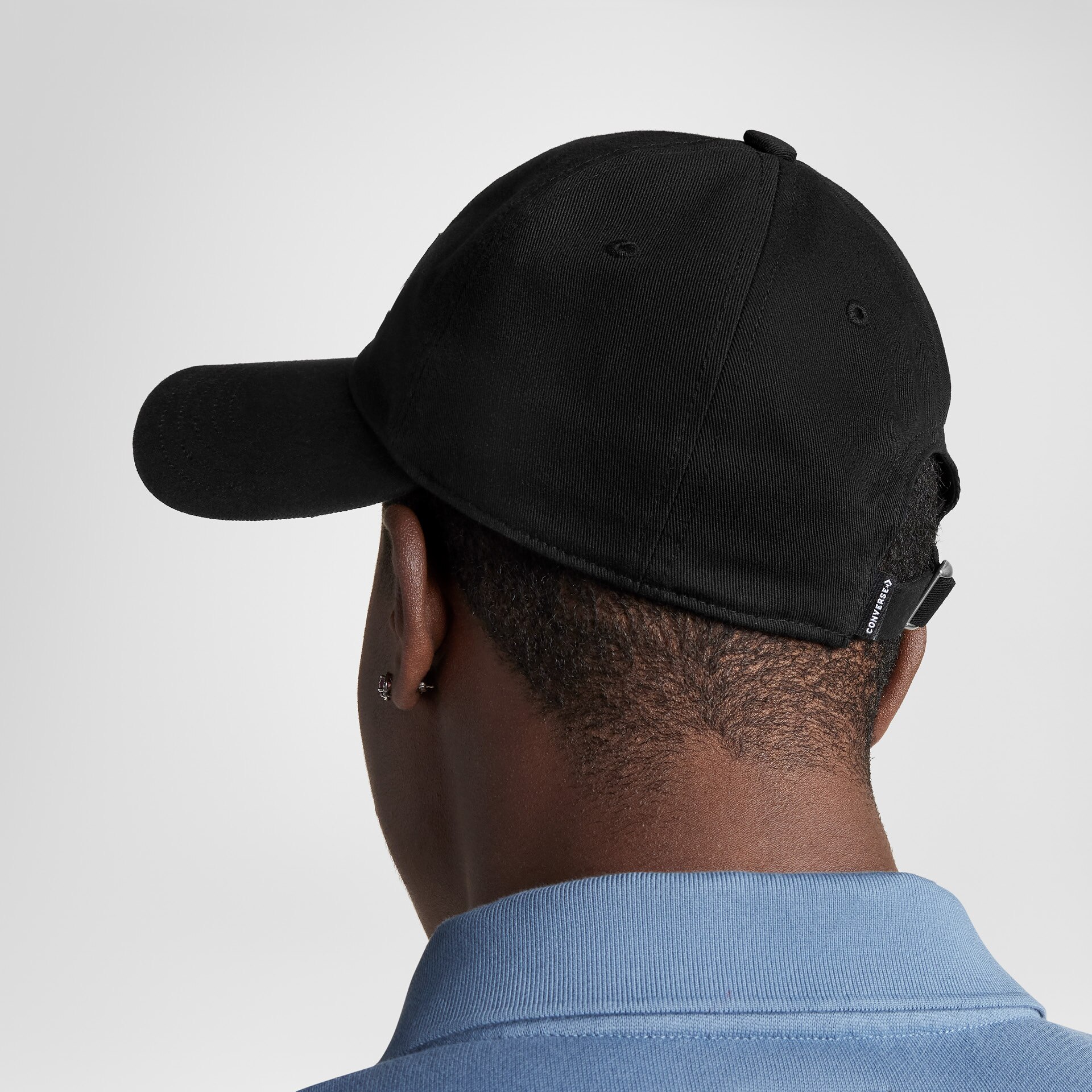 Boné Star Chevron Baseball Cap Converse Preto-4