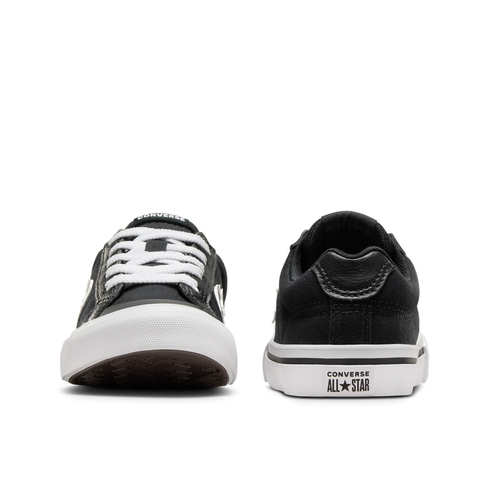 Sapatilhas Casual Infantil Sport Casual Leather Converse Preto-6