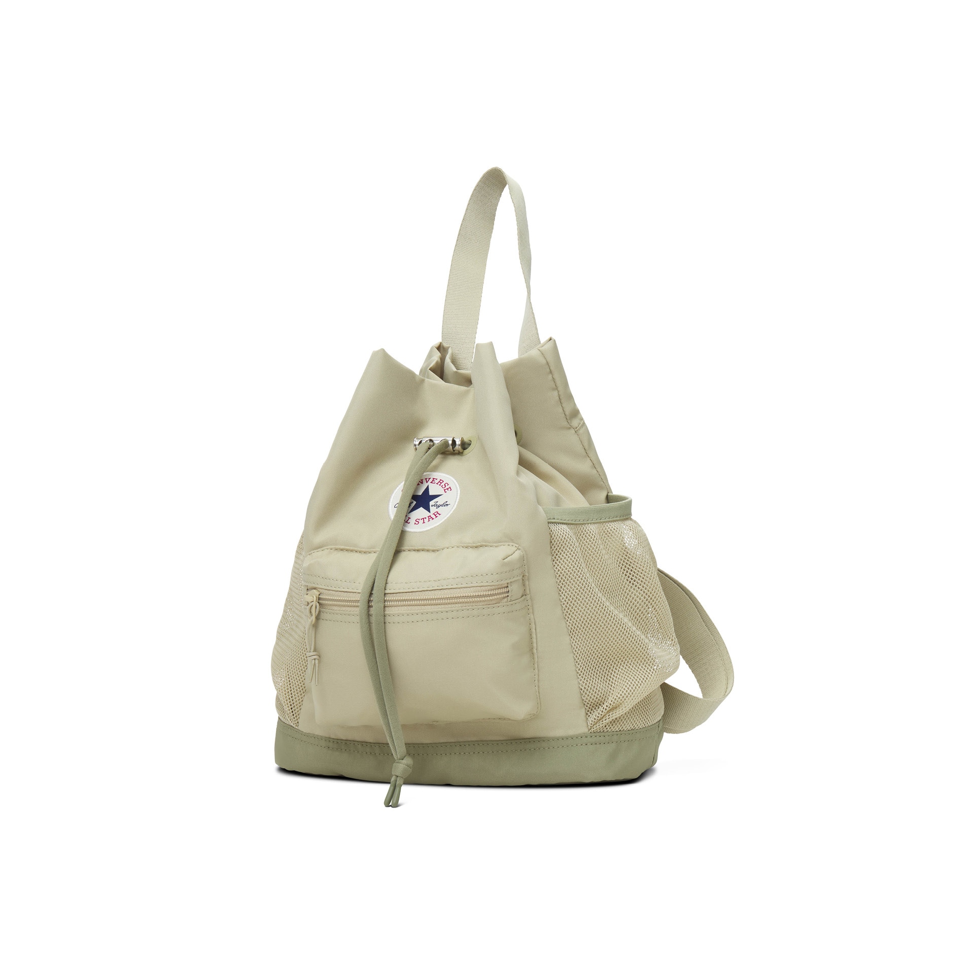 Mochila Go Lo Cinched Bucket Bag Converse Castanho-claro-1