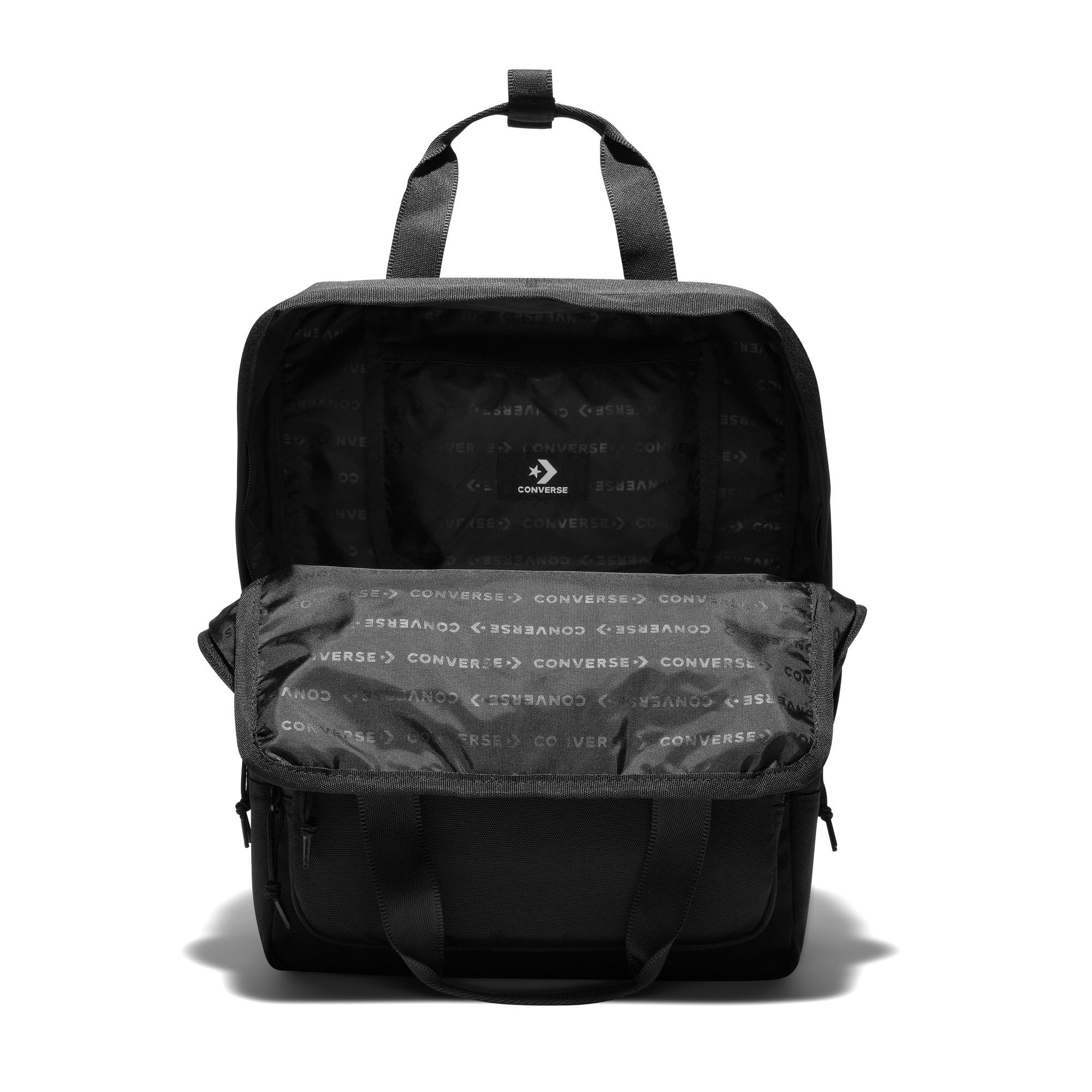 Mochila Small Square Backpack Converse Preto-4