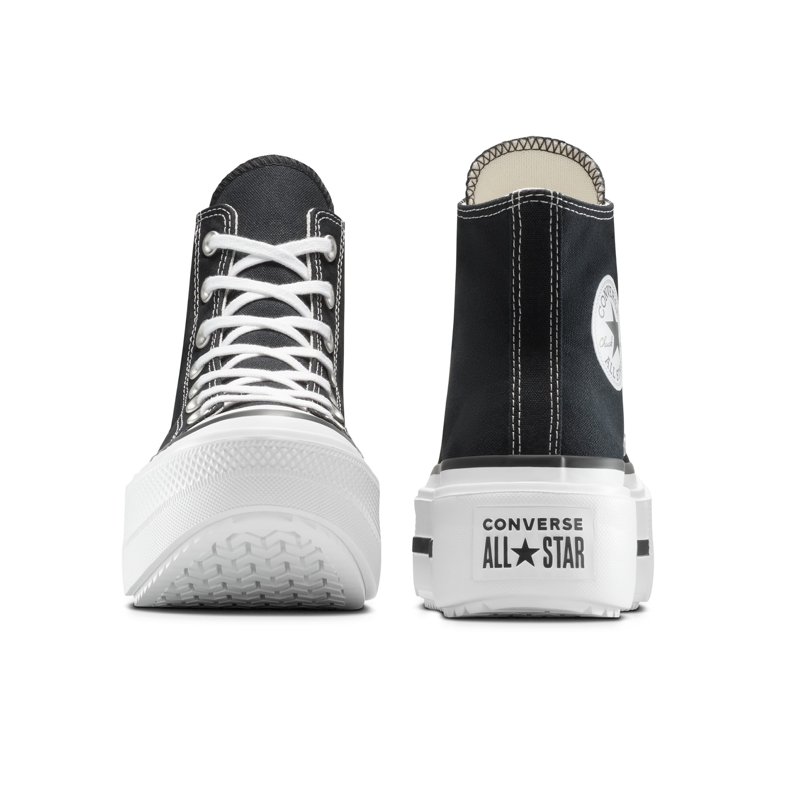 Sapatilhas Casual Chuck Taylor All Star Lift Double Stack Converse Preto-5