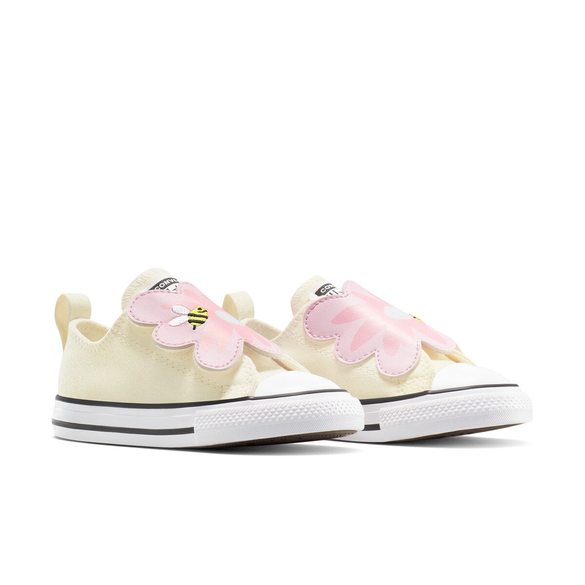 Sapatilhas Casual de Bebés Chuck Taylor All Star One Strap Joyful Florals Converse Bege-4