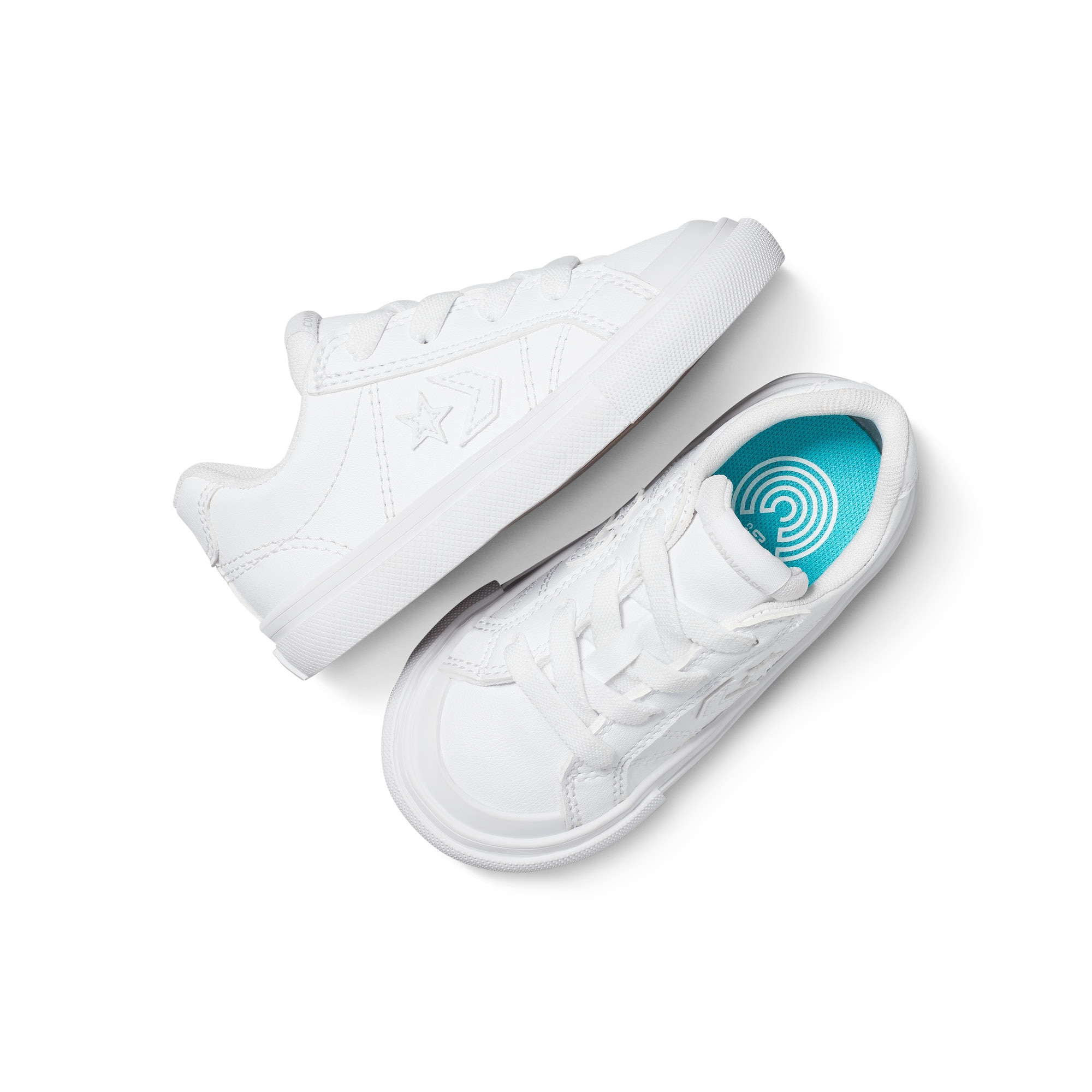 Sapatilhas Casual de Bebés Sport Casual Leather Converse Branco-3