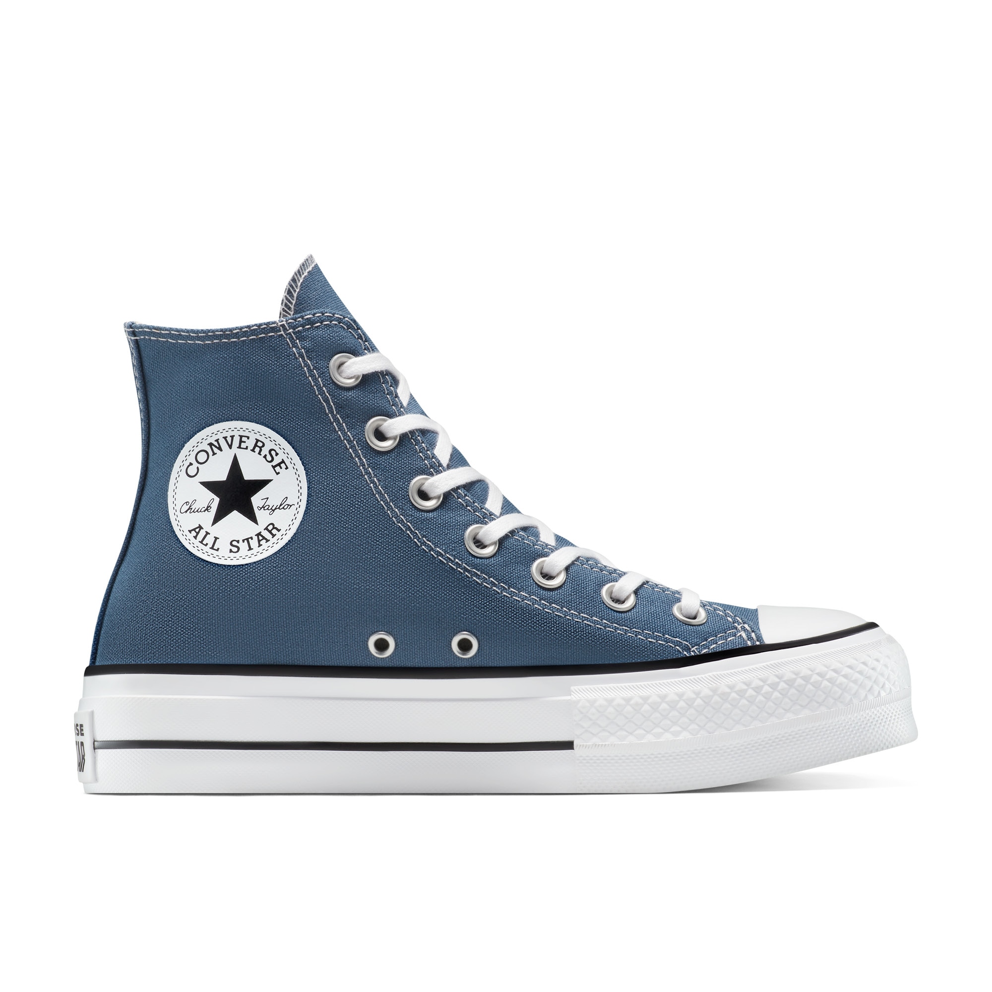 Sapatilhas Casual Chuck Taylor All Star Lift Seasonal Color Converse Azul-escuro-1