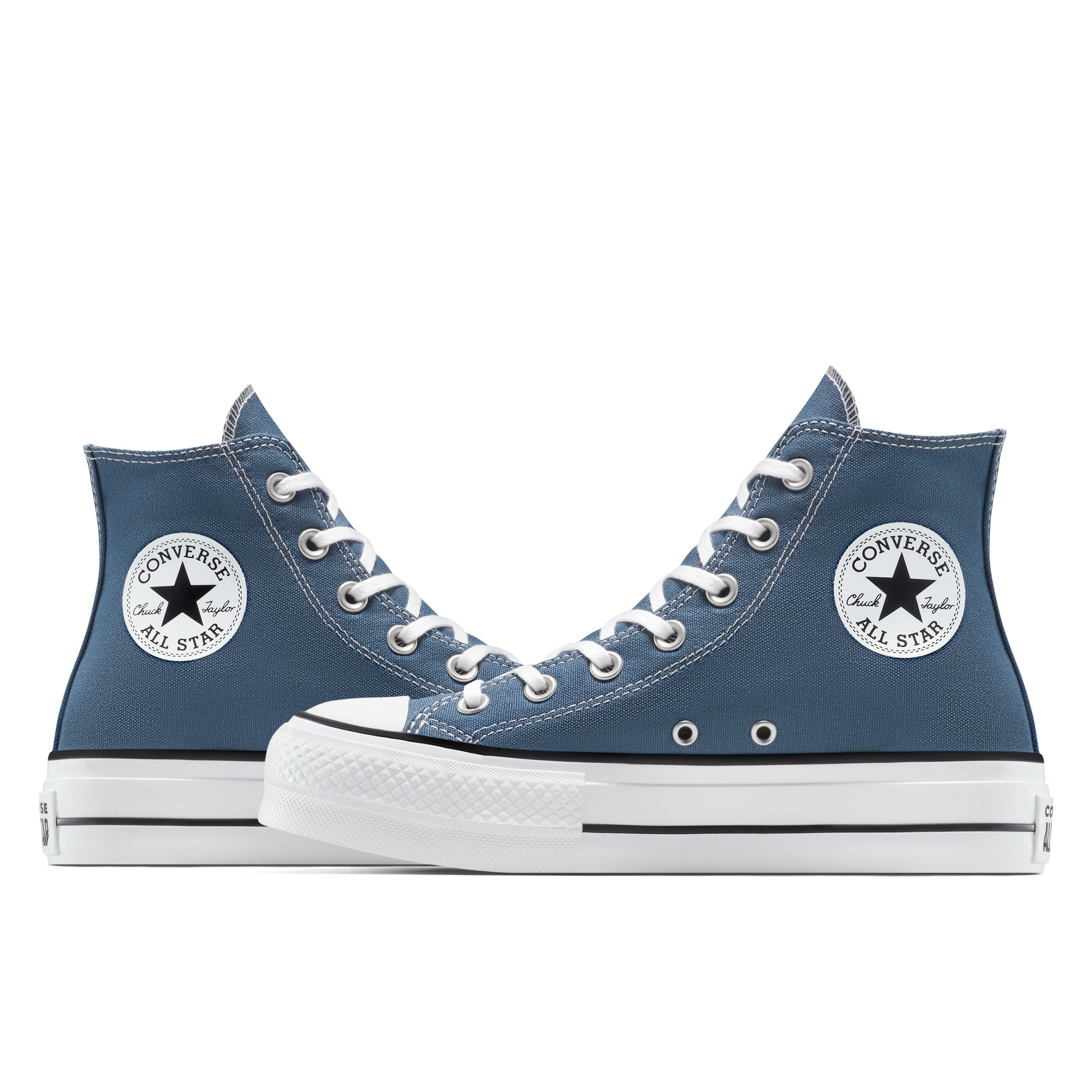 Sapatilhas Casual Chuck Taylor All Star Lift Seasonal Color Converse Azul-escuro-4