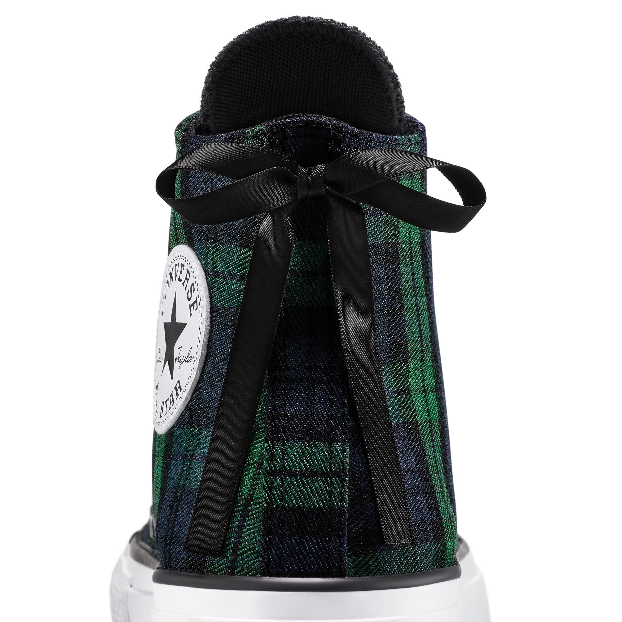 Sapatilhas Casual Chuck Taylor All Star Lift Plaid Converse Verde / azul marinho-5