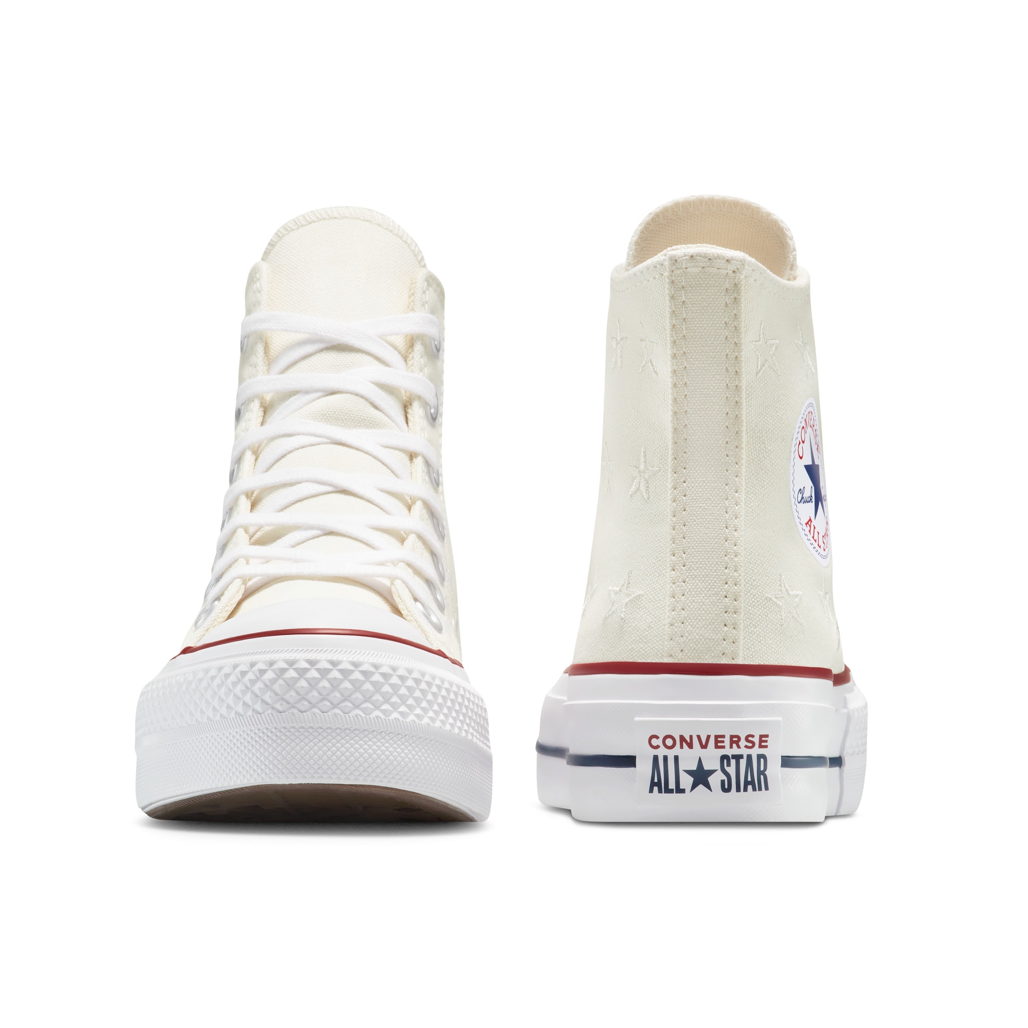Sapatilhas Casual Chuck Taylor All Star Lift Archive Stars Converse Bege-6