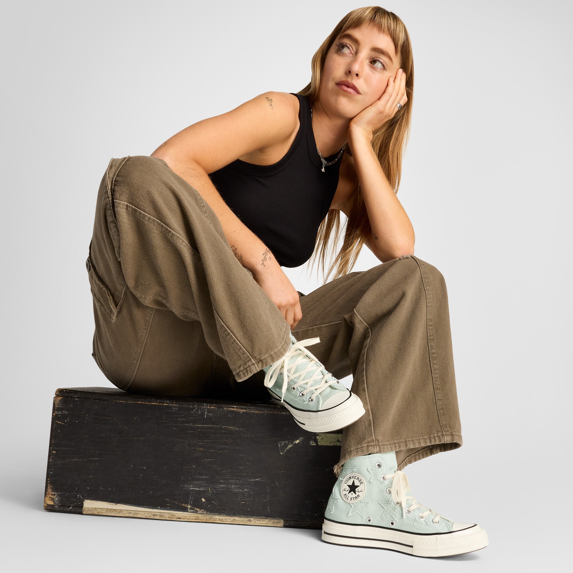 Sapatilhas Casual Chuck 70 Archive Stars Converse Azul-claro-6