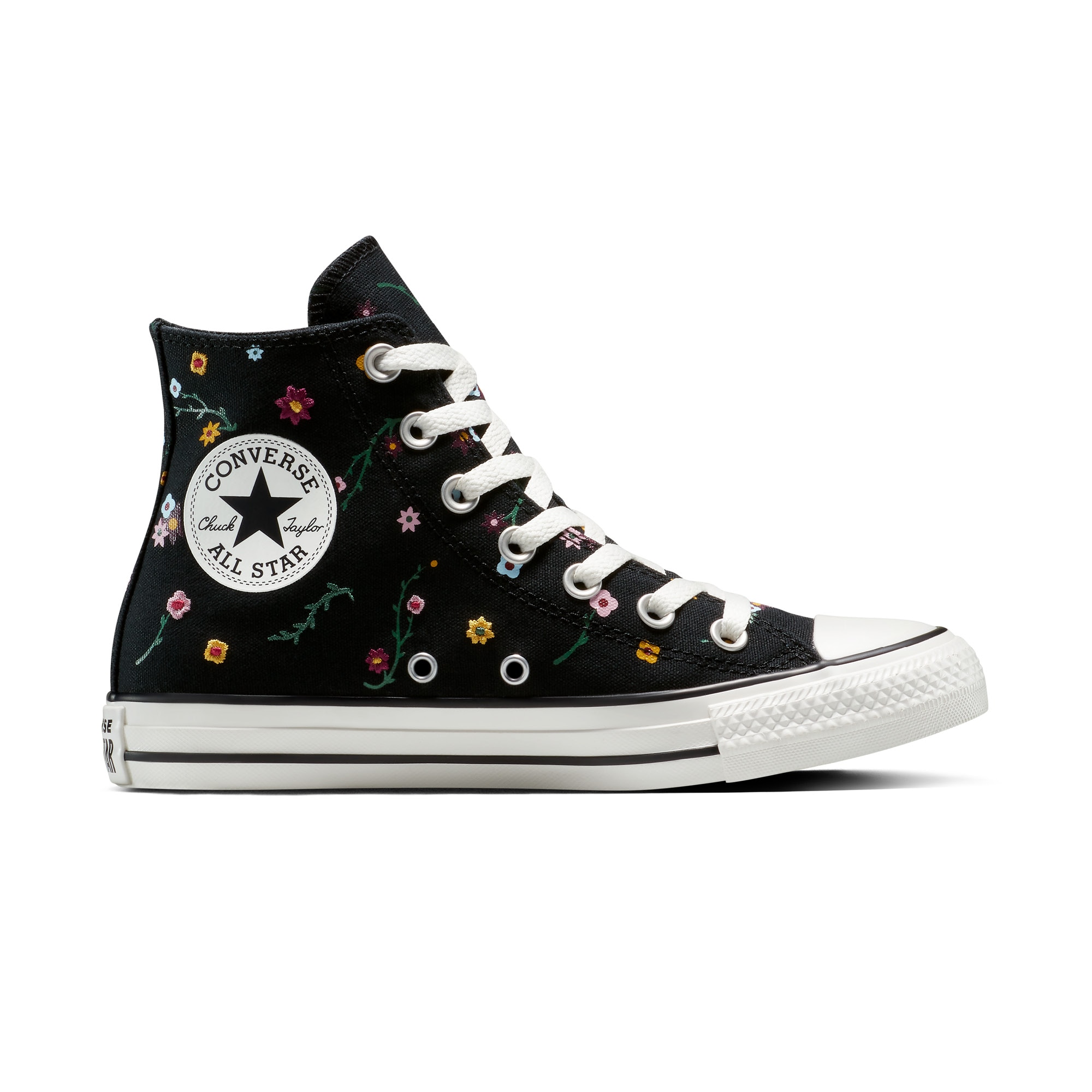 Sapatilhas Casual Chuck Taylor All Star Floral Graphic Converse Preto-1