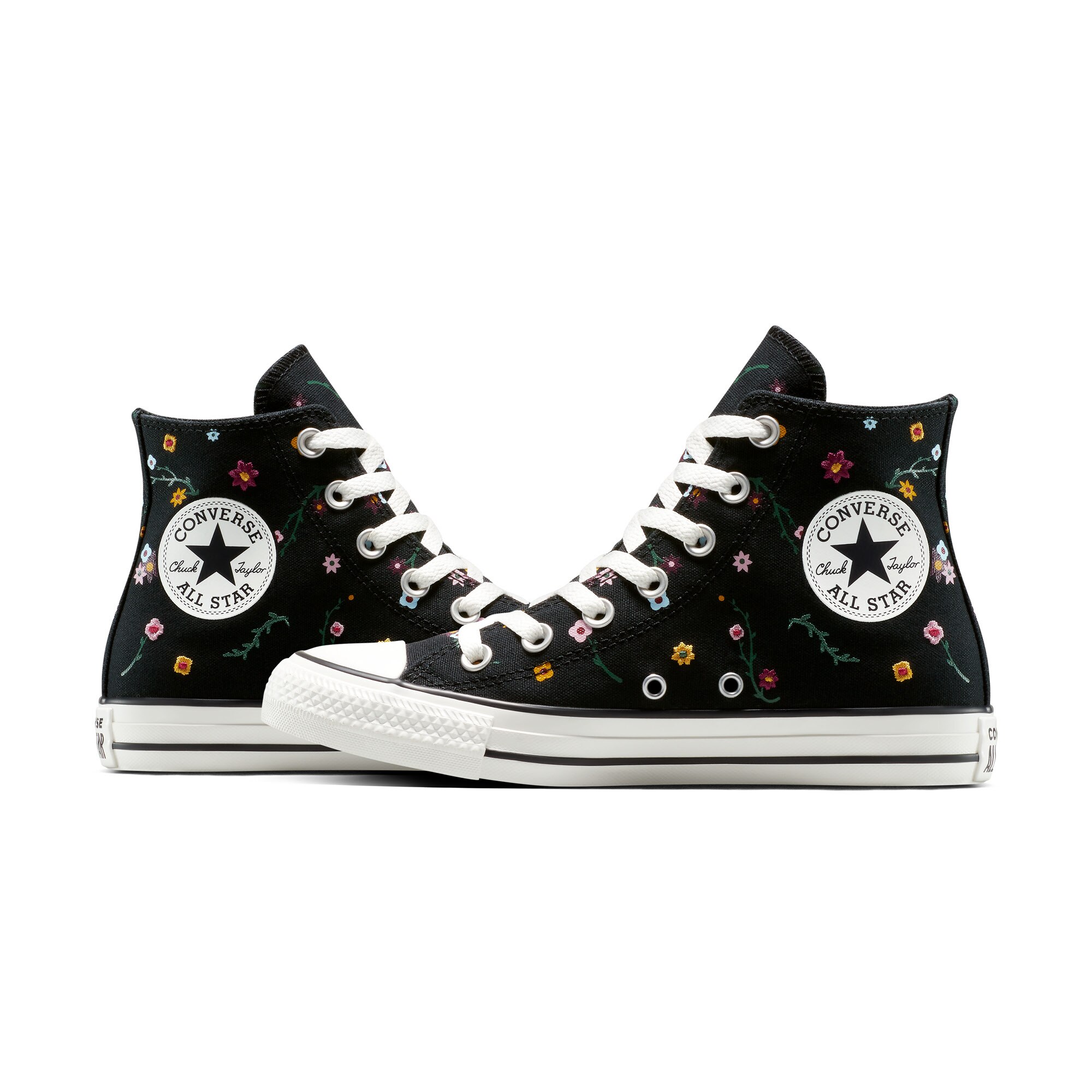 Sapatilhas Casual Chuck Taylor All Star Floral Graphic Converse Preto-7