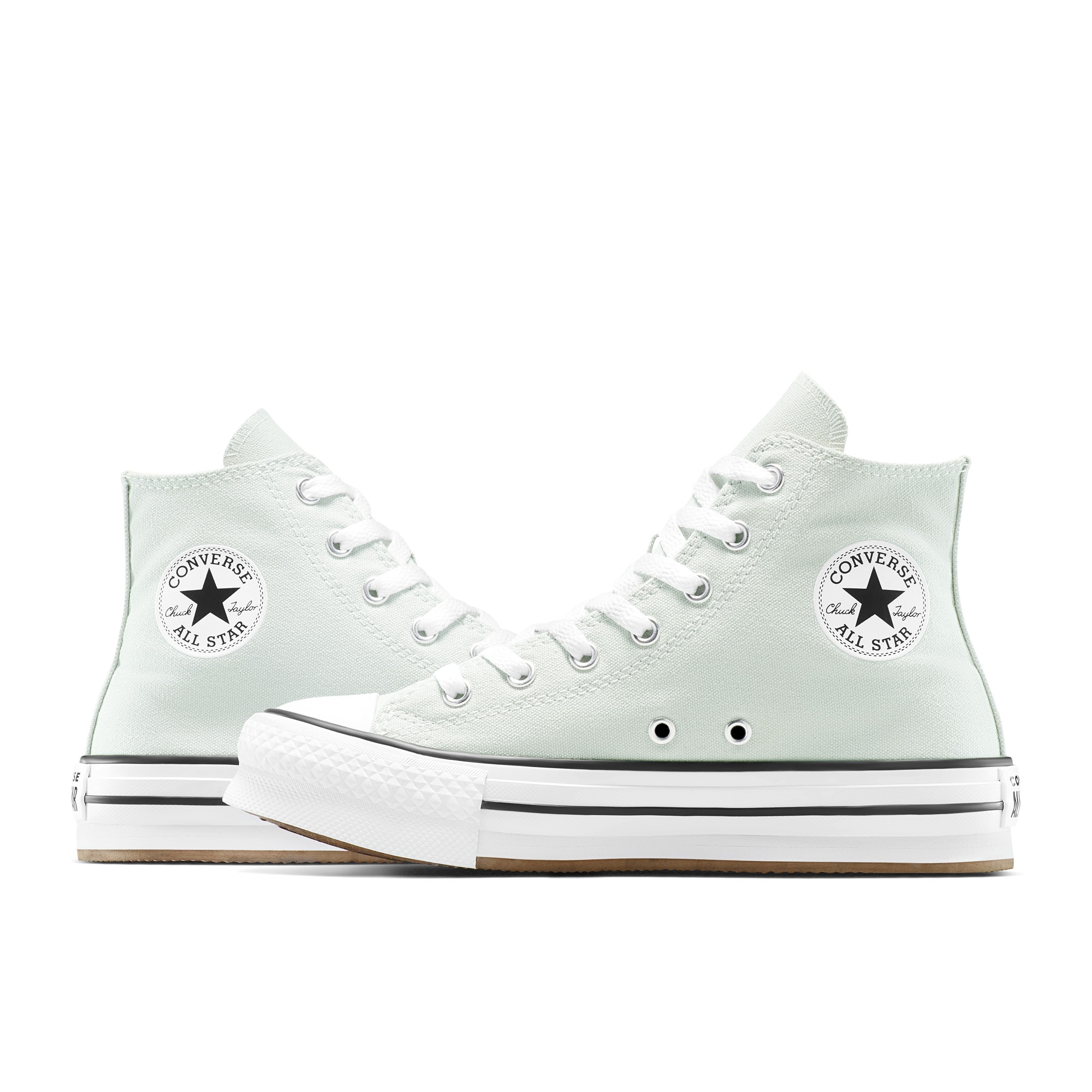 Sapatilhas Casual Chuck Taylor All Star Eva Lift Seasonal Color Converse Infantil Cinzento-claro-2